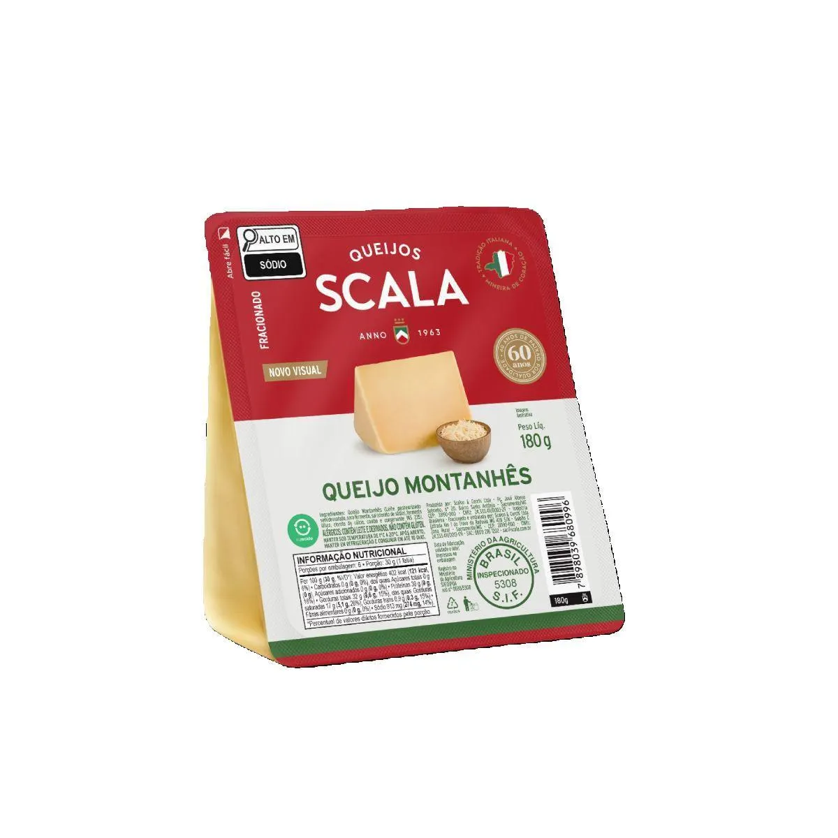 Queijo Montanhês Scala 180g