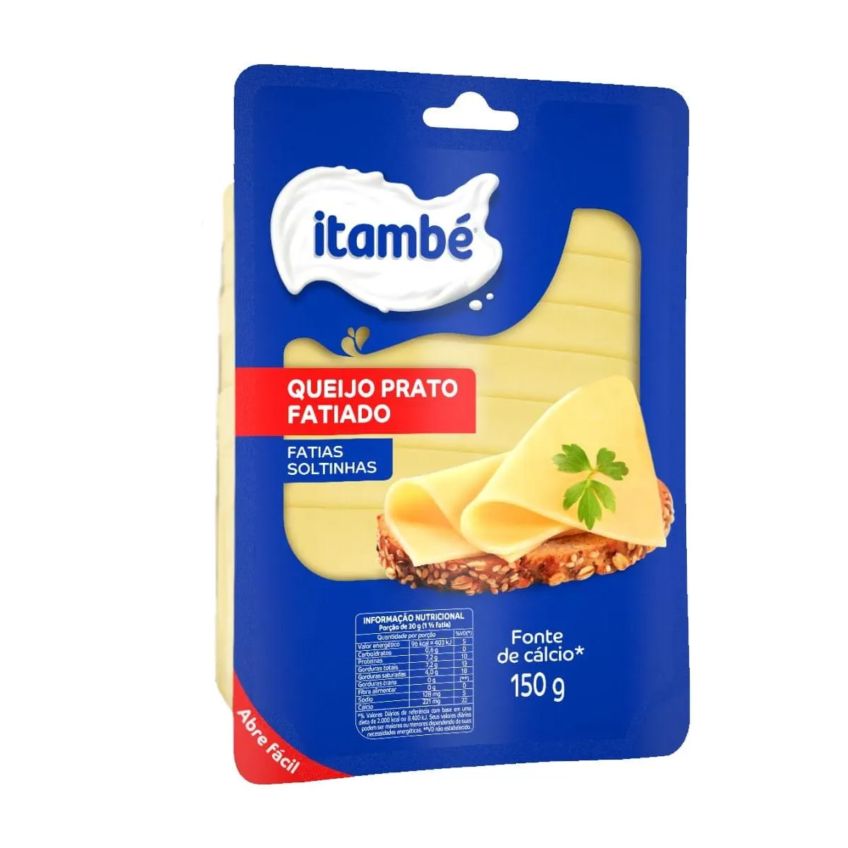 Queijo Prato Itambé 150g Fatiado