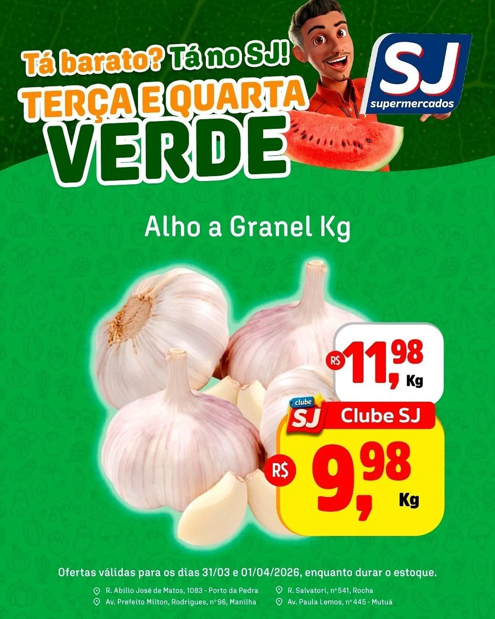 Encarte de Encarte Sj Supermercados 31 de março até 1 de abril 2026 - Pagina 2