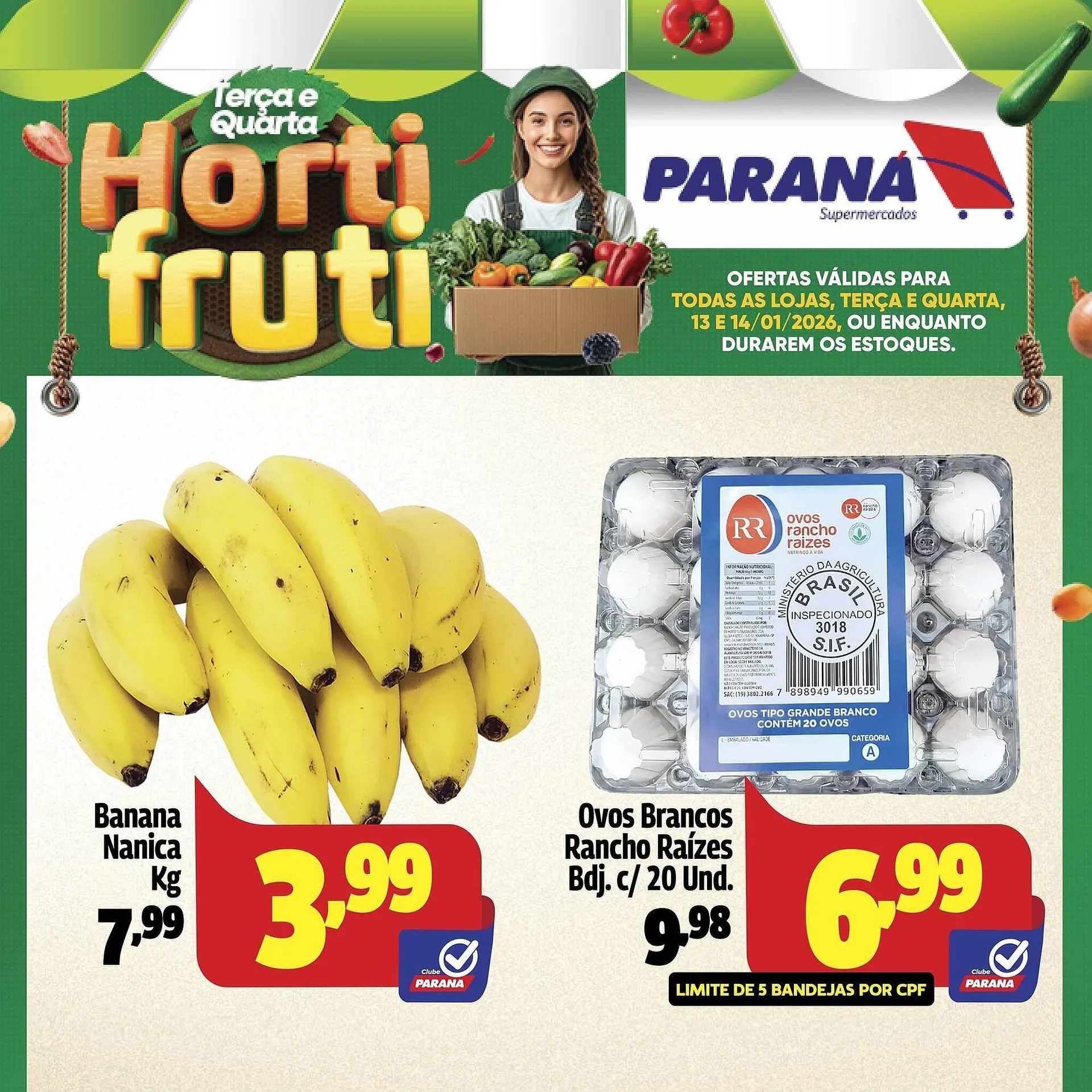 Encarte de Folheto Supermercado Paraná 13 de janeiro até 14 de janeiro 2026 - Pagina 2