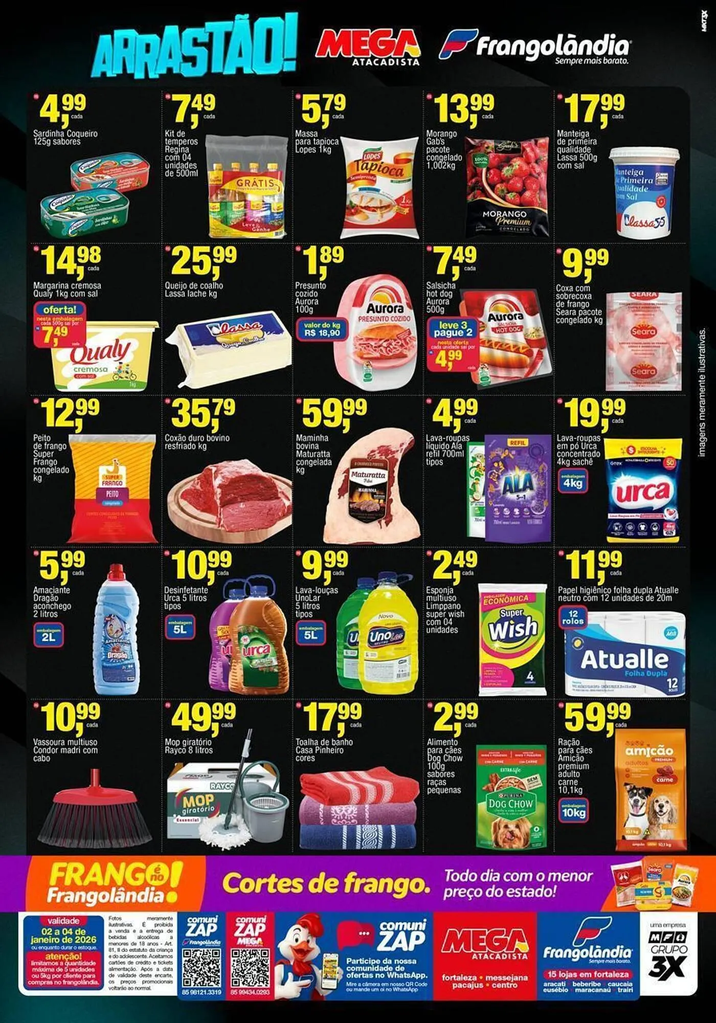Encarte de Encarte Frangolândia 2 de janeiro até 4 de janeiro 2026 - Pagina 2