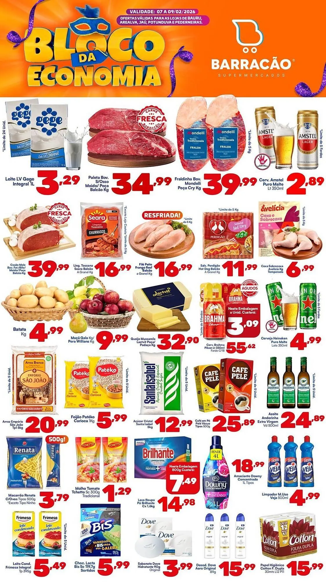 Encarte de Catálogo Barracão Supermercado 9 de fevereiro até 9 de fevereiro 2026 - Pagina 5