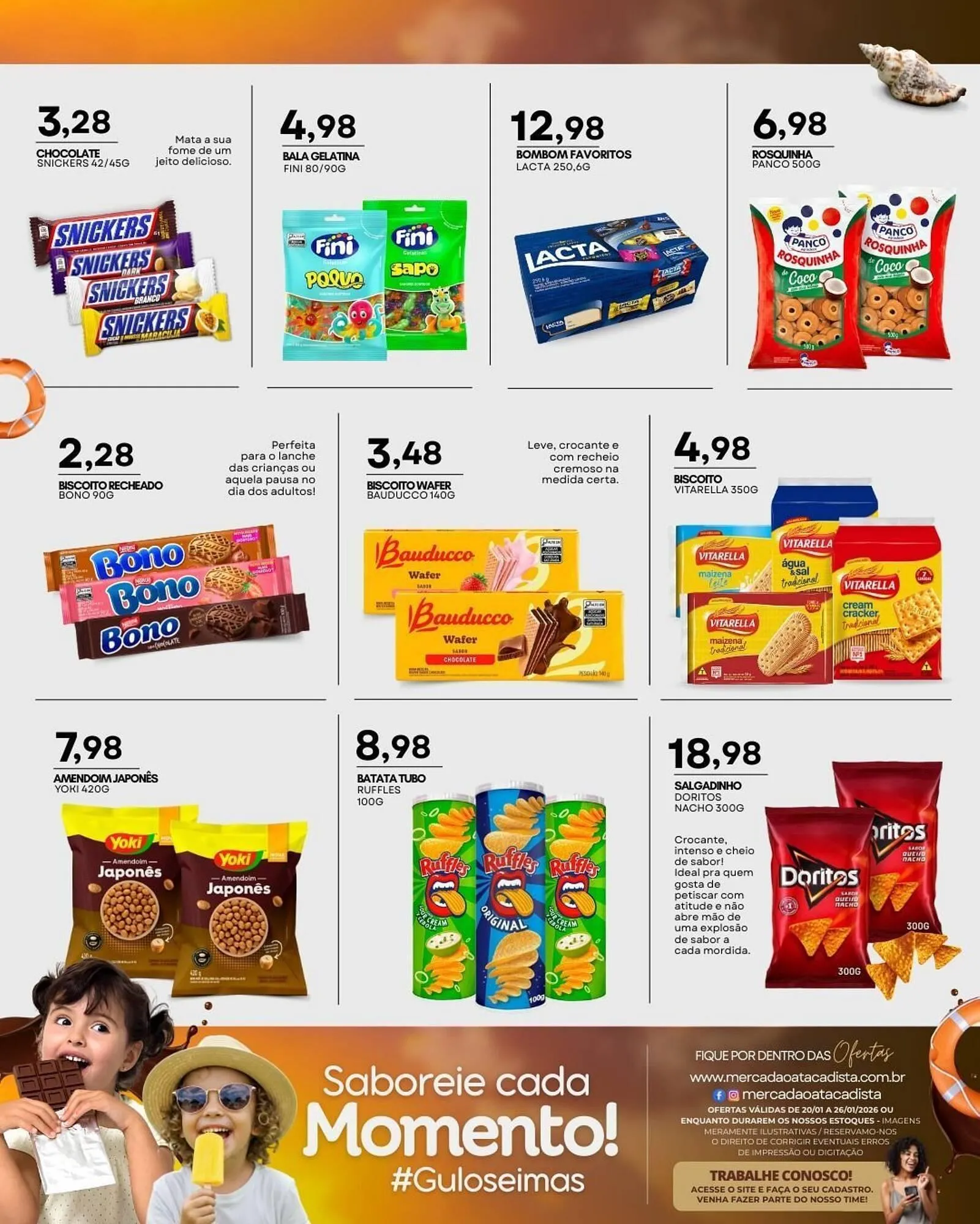 Encarte de Folheto Mercadão Atacadista 20 de janeiro até 26 de janeiro 2026 - Pagina 3