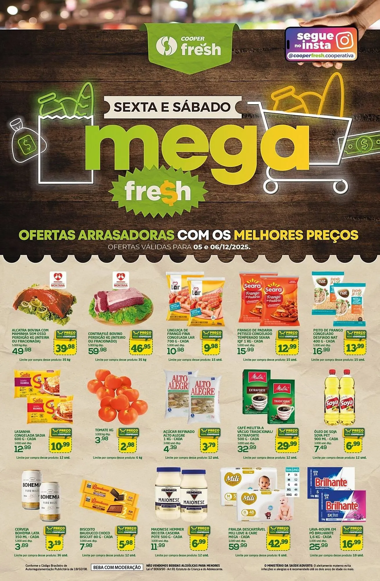 Encarte de Tabloide Cooper 5 de dezembro até 6 de dezembro 2025 - Pagina 1