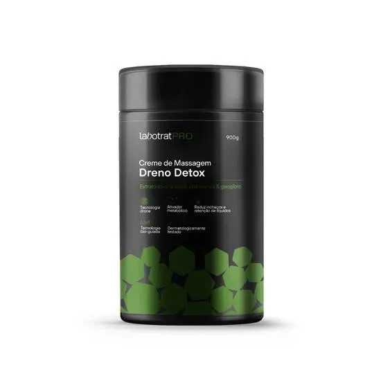 Creme de Massagem Labotrat Pro Dreno Detox 900gr