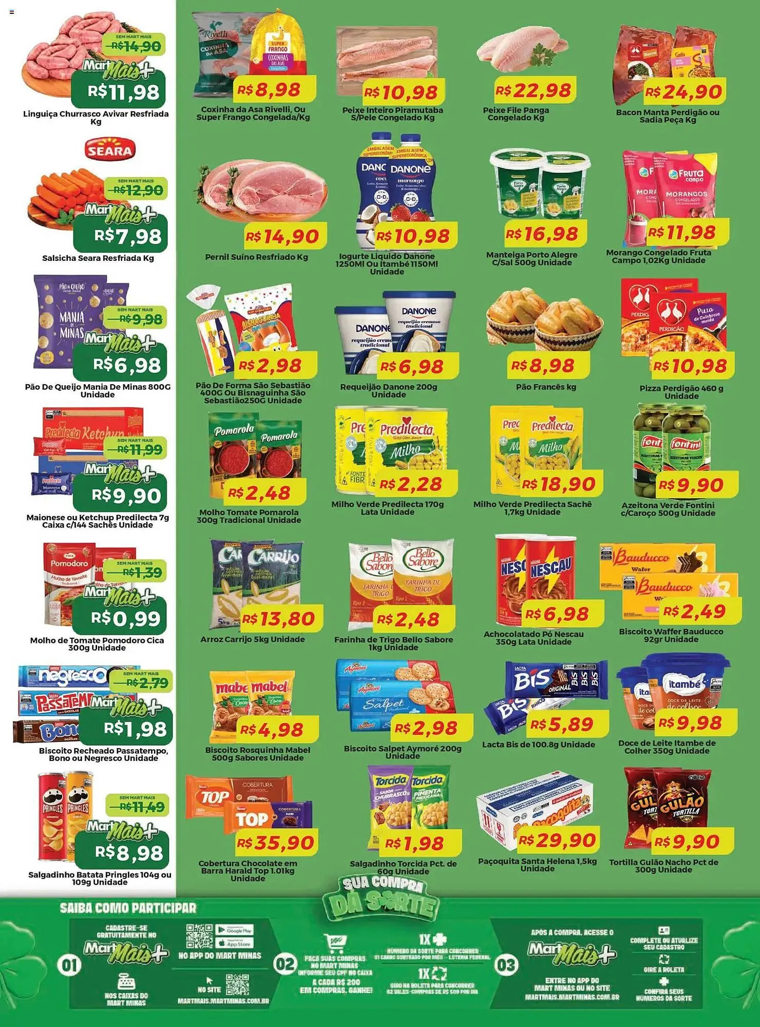 Encarte de Folheto Mart Minas 16 de abril até 22 de abril 2026 - Pagina 2