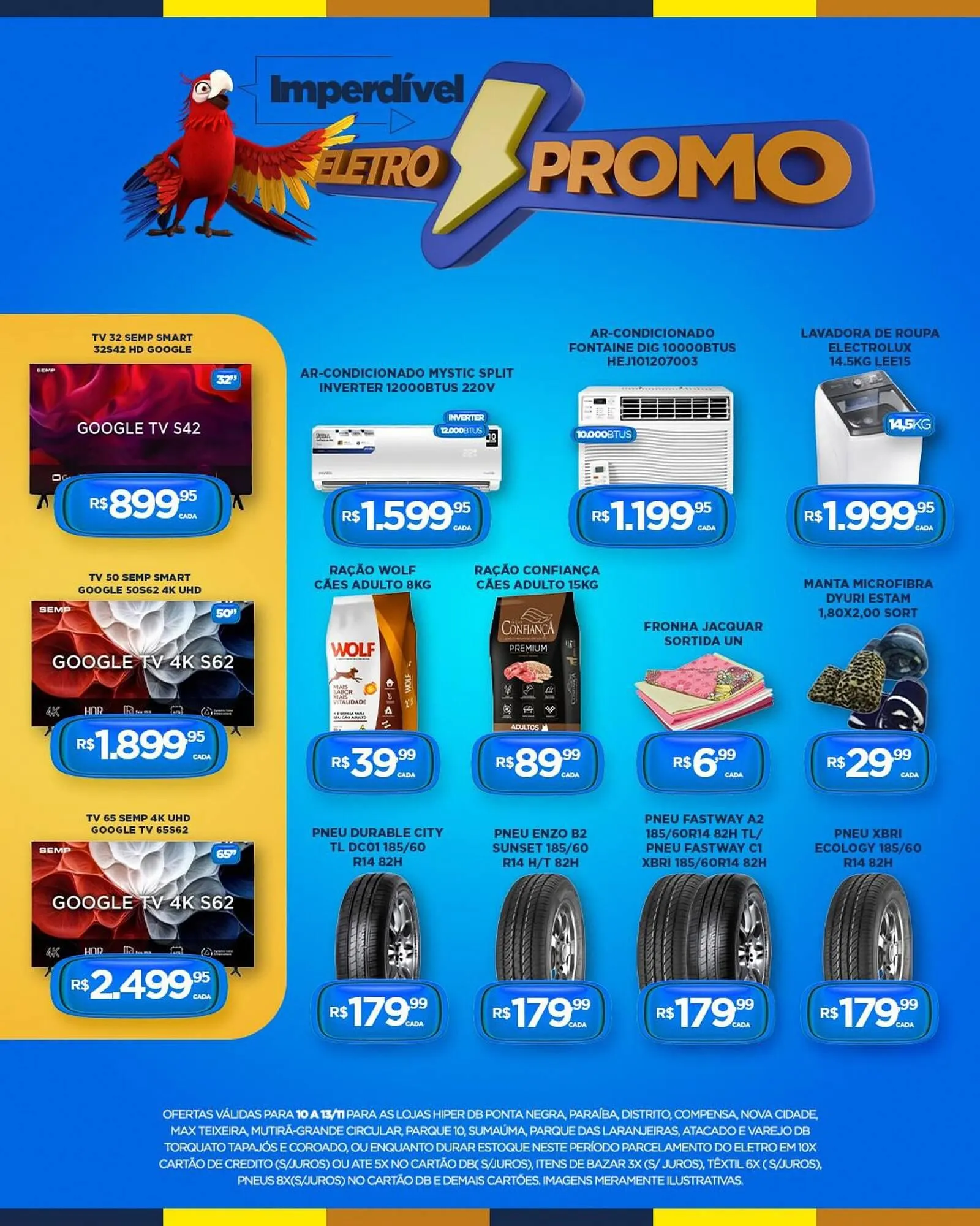 Encarte de Catálogo DB Supermercados 10 de novembro até 11 de novembro 2025 - Pagina 1