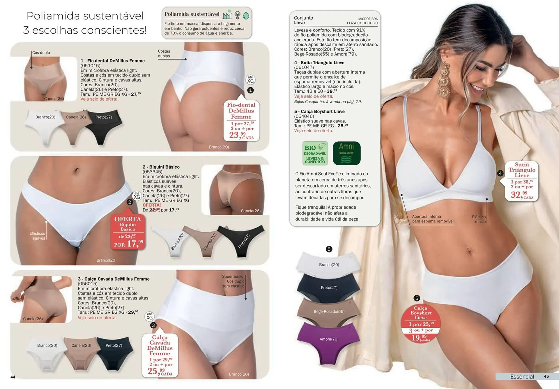 Encarte de Catálogo DeMillus 5 de fevereiro até 31 de maio 2026 - Pagina 23
