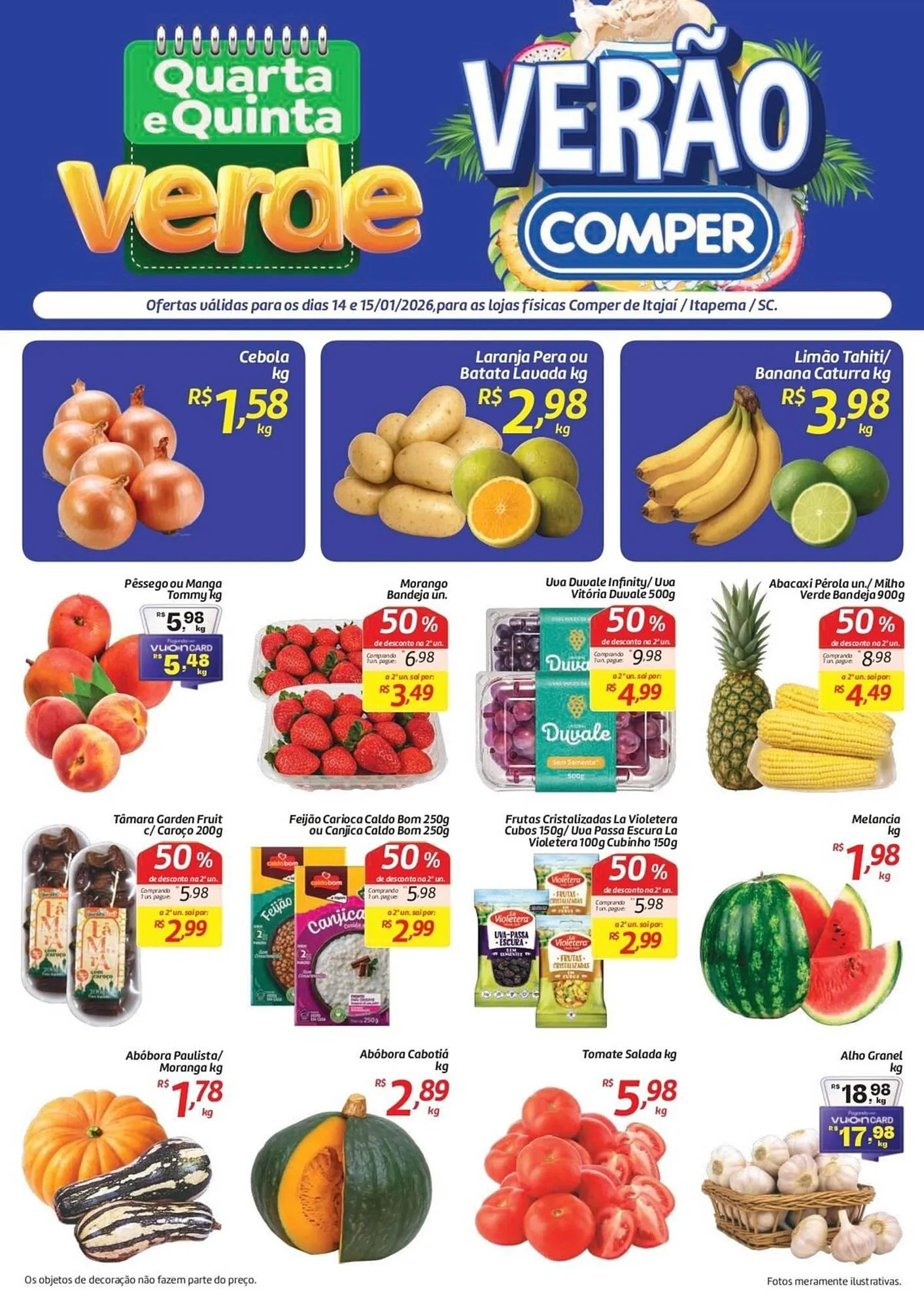 Encarte de Folheto Comper 14 de janeiro até 15 de janeiro 2026 - Pagina 1