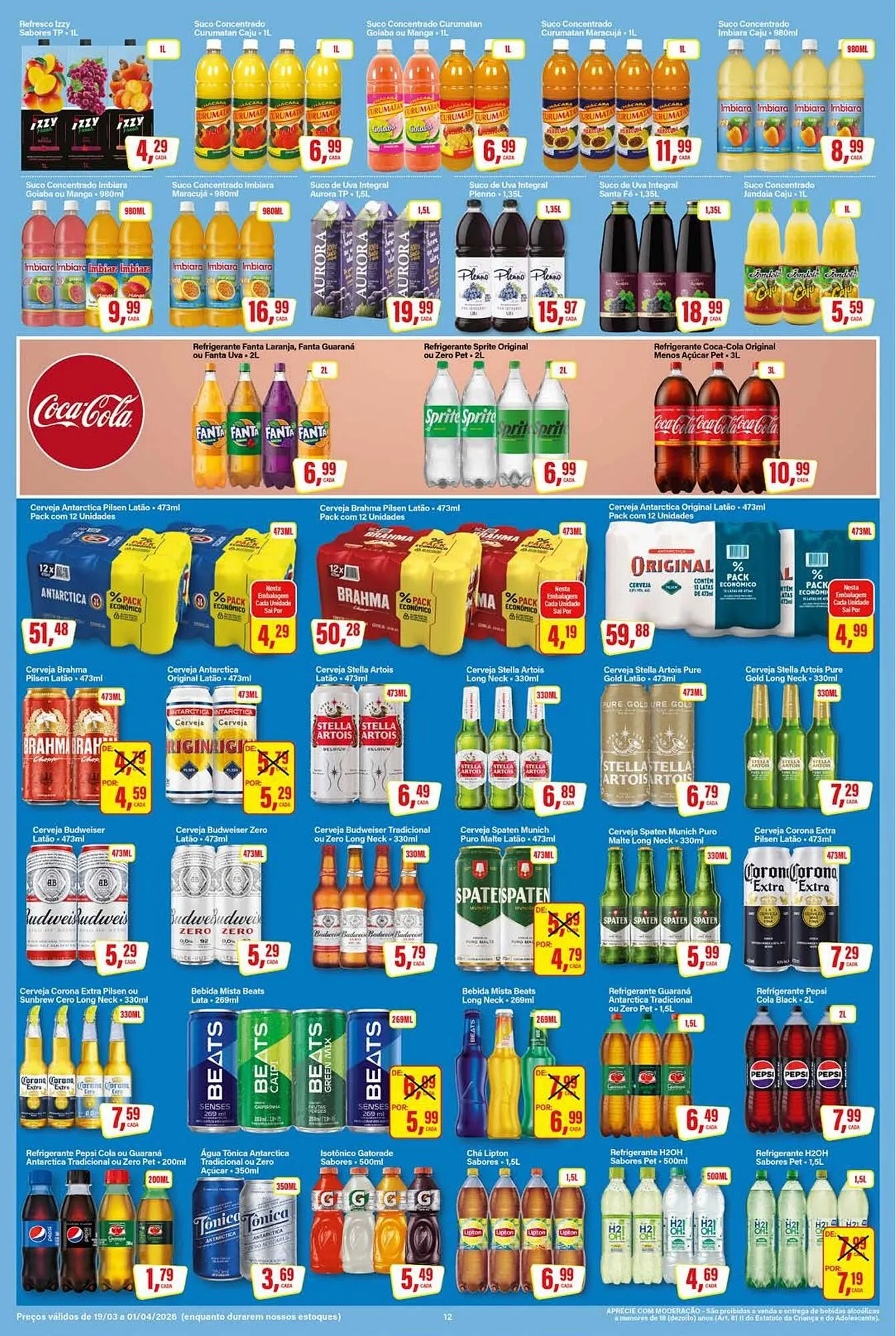 Encarte de Encarte Rede Supermarket 24 de março até 25 de março 2026 - Pagina 12