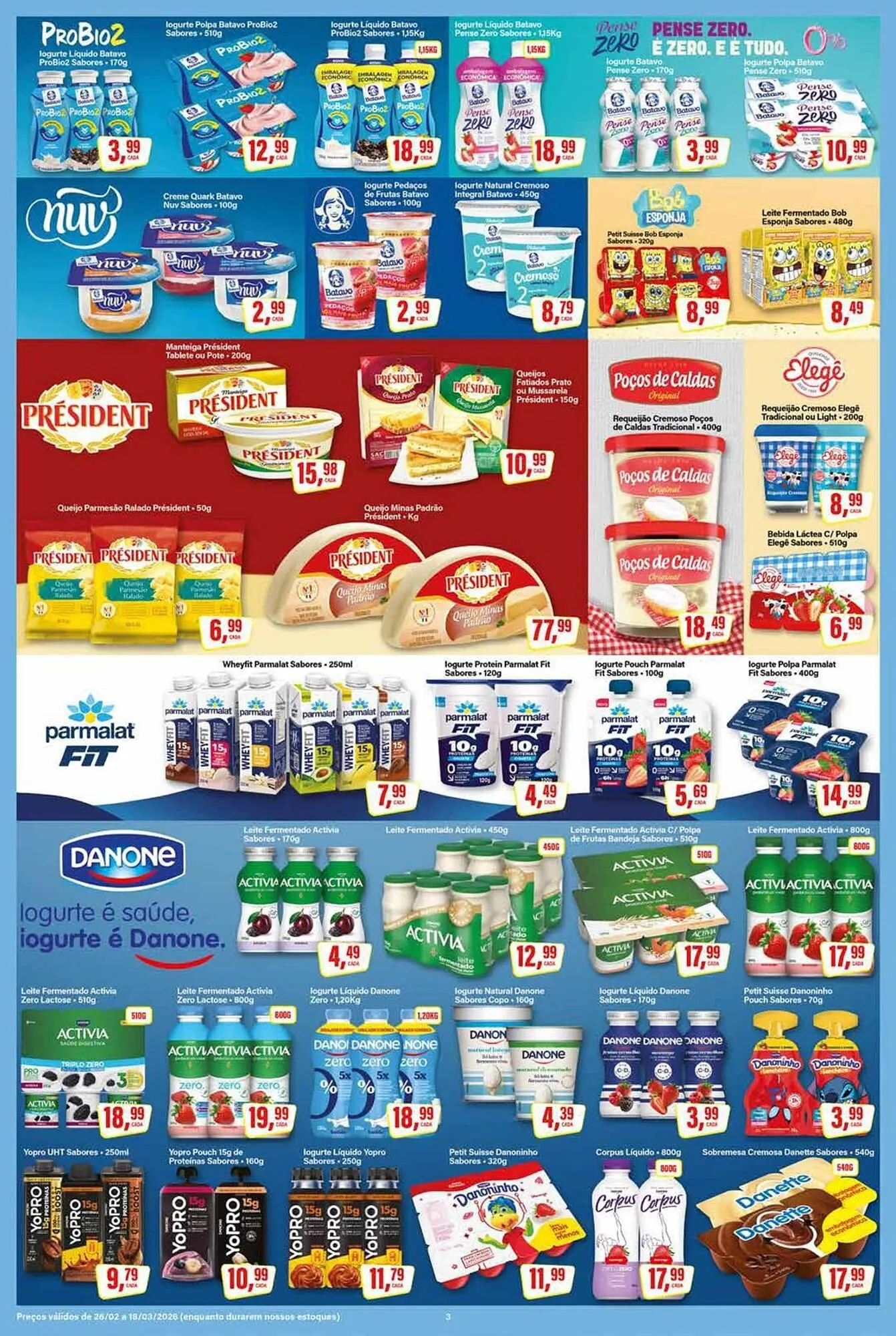 Encarte de Encarte Rede Supermarket 16 de março até 18 de março 2026 - Pagina 3