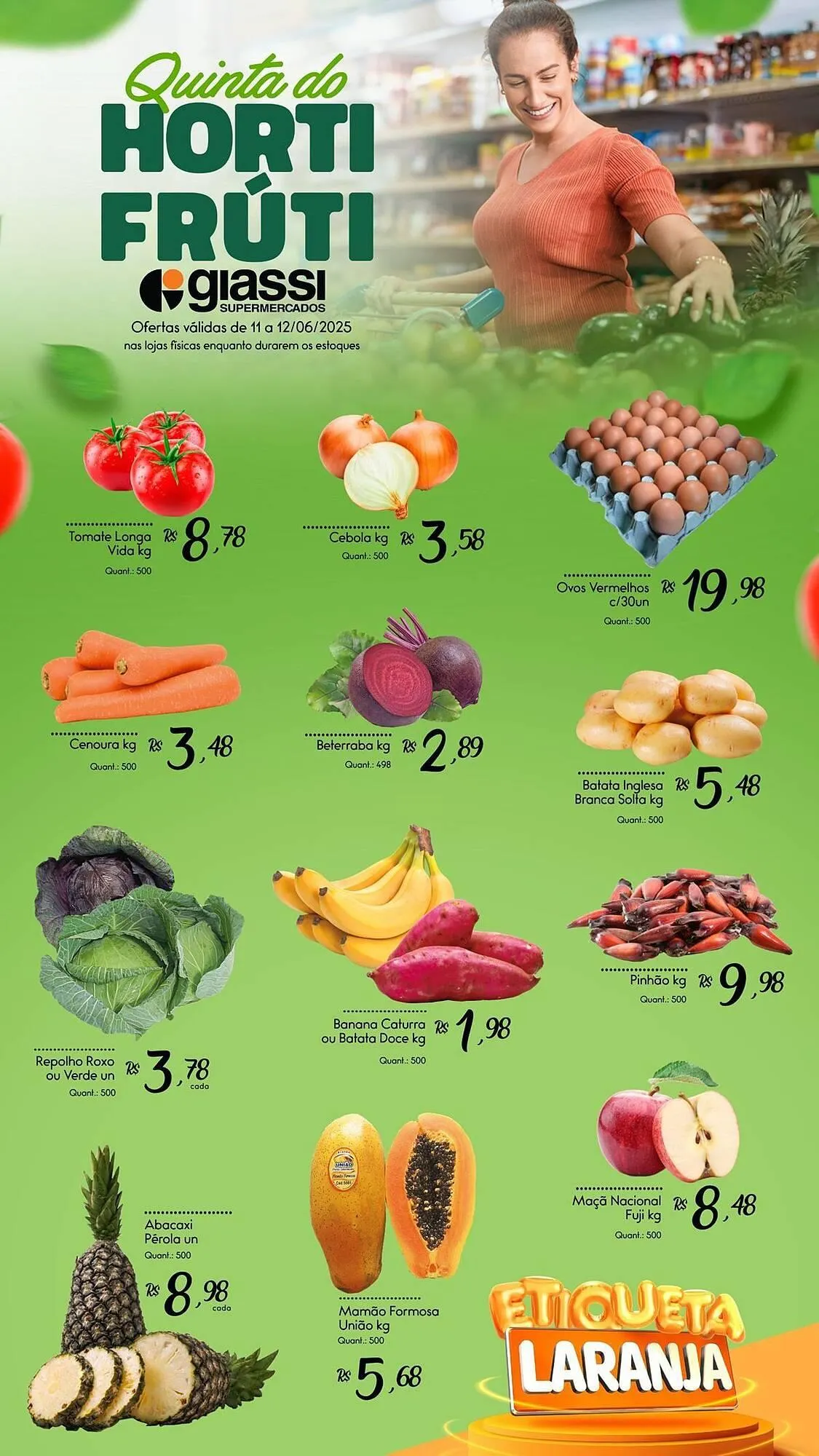 Encarte de Catálogo Giassi Supermercados 11 de junho até 12 de junho 2025 - Pagina 2