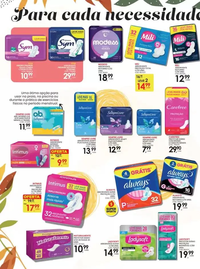 Encarte de Ofertas e promoções atuais 1 de março até 31 de março 2025 - Pagina 42