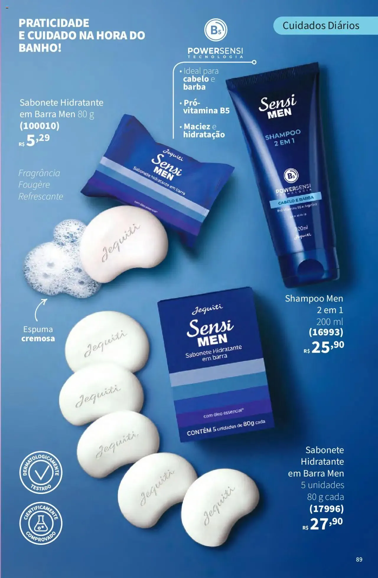 Encarte de Jequiti - Revista 06/2025 21 de abril até 16 de maio 2025 - Pagina 89