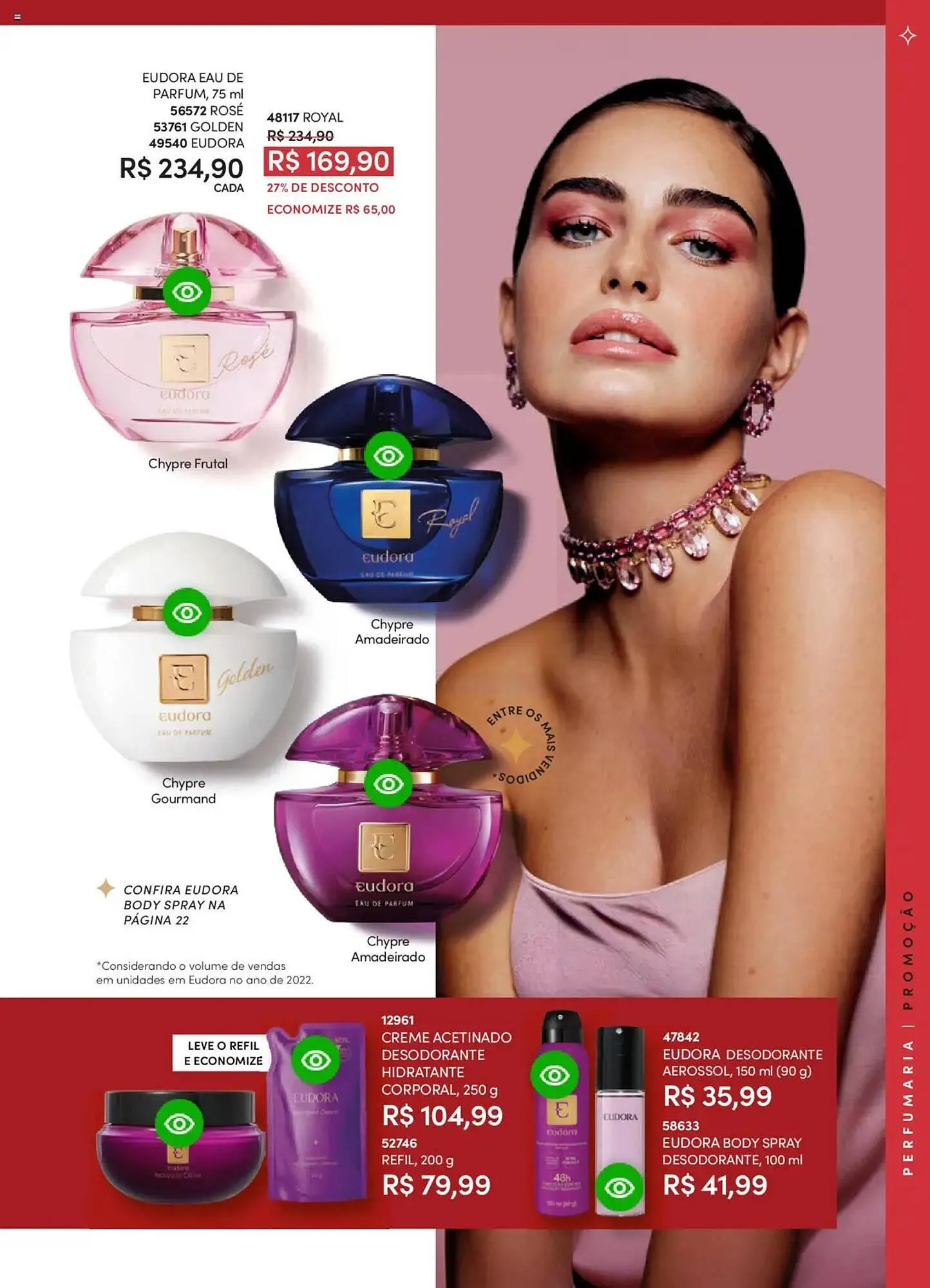 Encarte de Catálogo Eudora 25 de junho até 17 de julho 2025 - Pagina 31