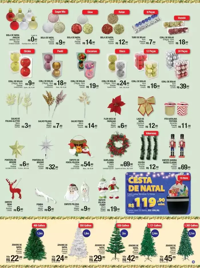 Encarte de Natal 16 de outubro até 25 de dezembro 2024 - Pagina 3