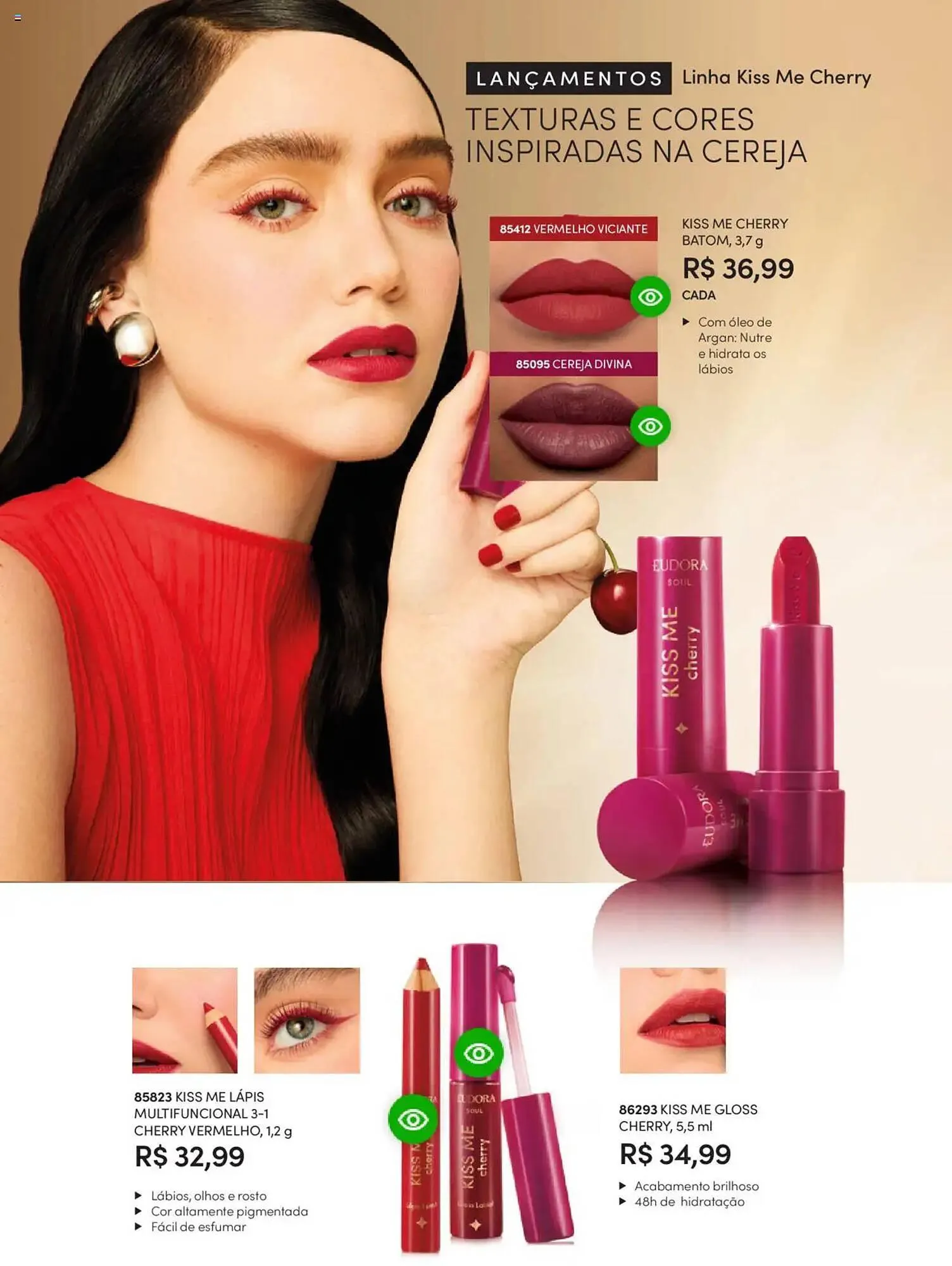 Encarte de Catálogo Eudora 25 de junho até 17 de julho 2025 - Pagina 58