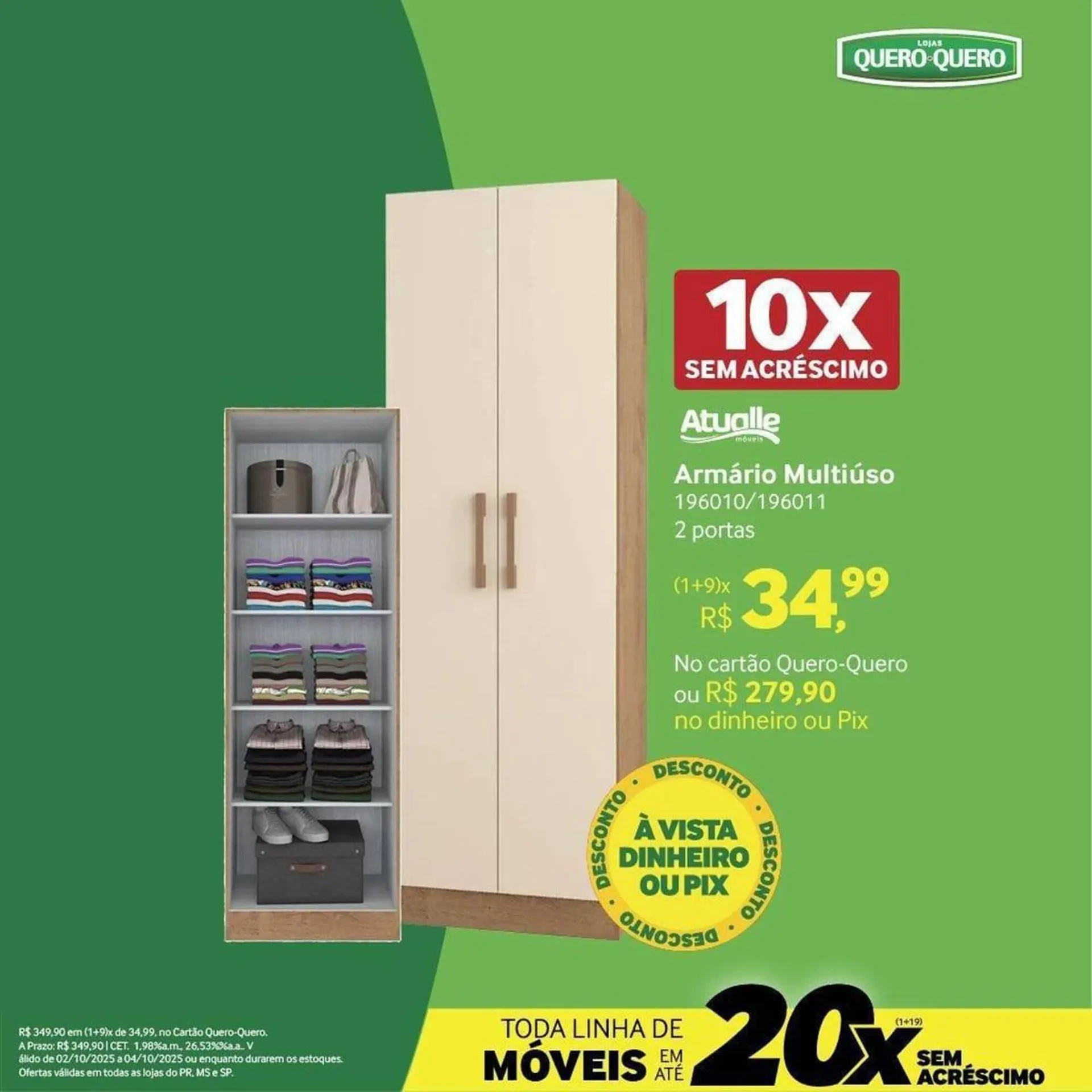 Encarte de Folheto Quero Quero 3 de outubro até 4 de outubro 2025 - Pagina 1