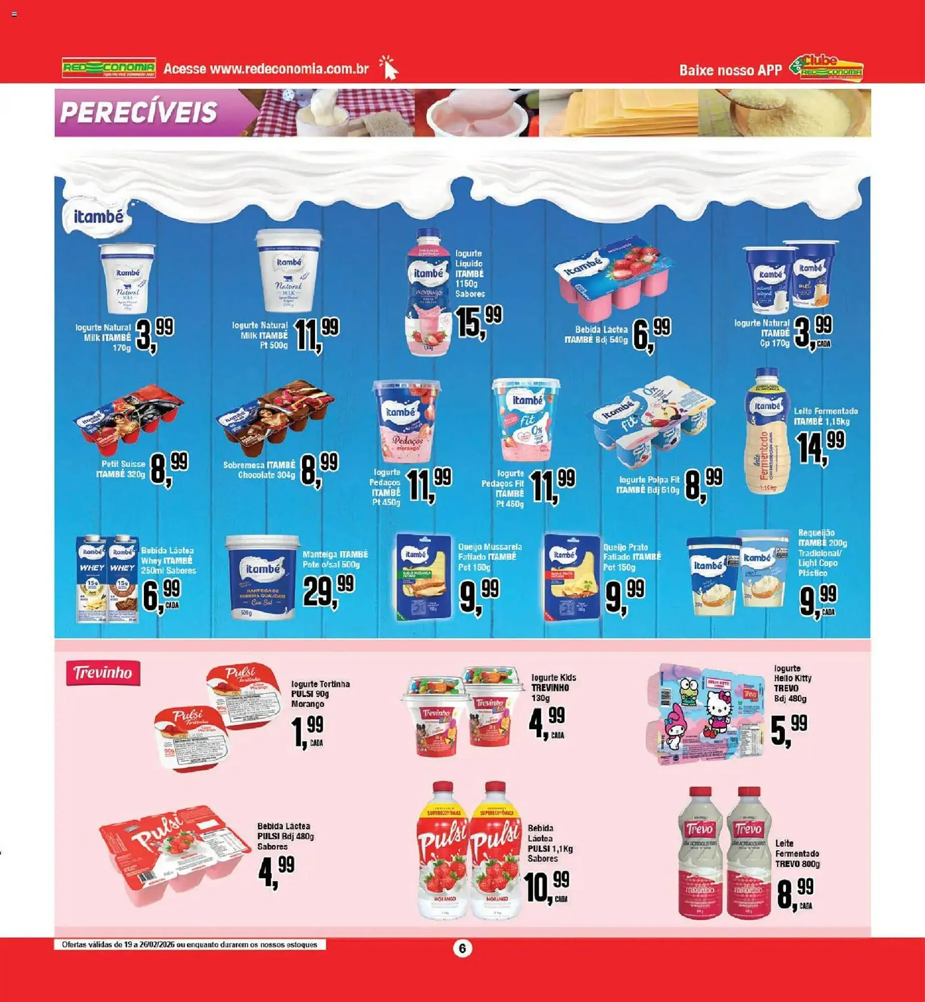 Encarte de Encarte Redeconomia 19 de fevereiro até 26 de fevereiro 2026 - Pagina 6