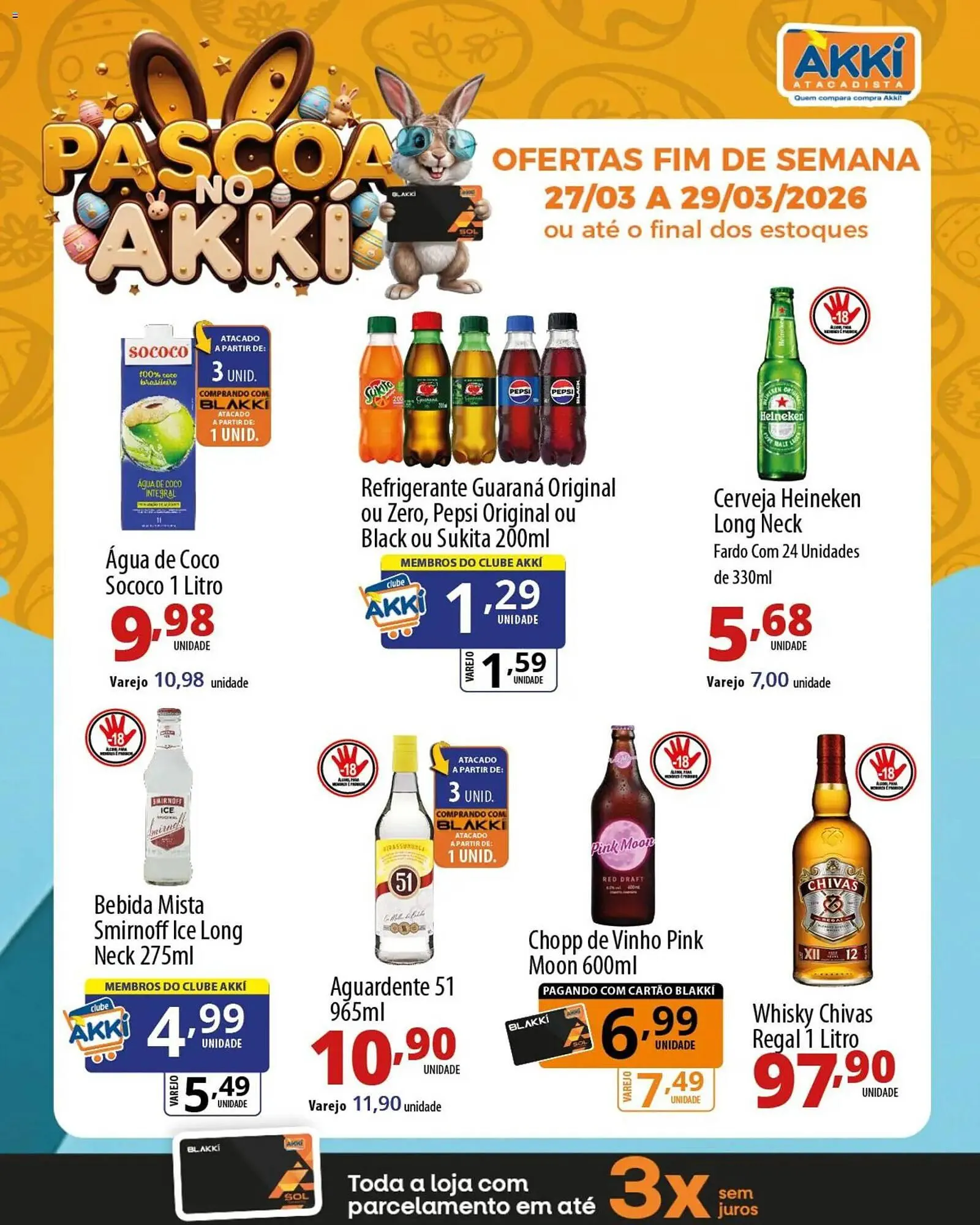 Encarte de Folheto Akki Atacadista 27 de março até 29 de março 2026 - Pagina 4