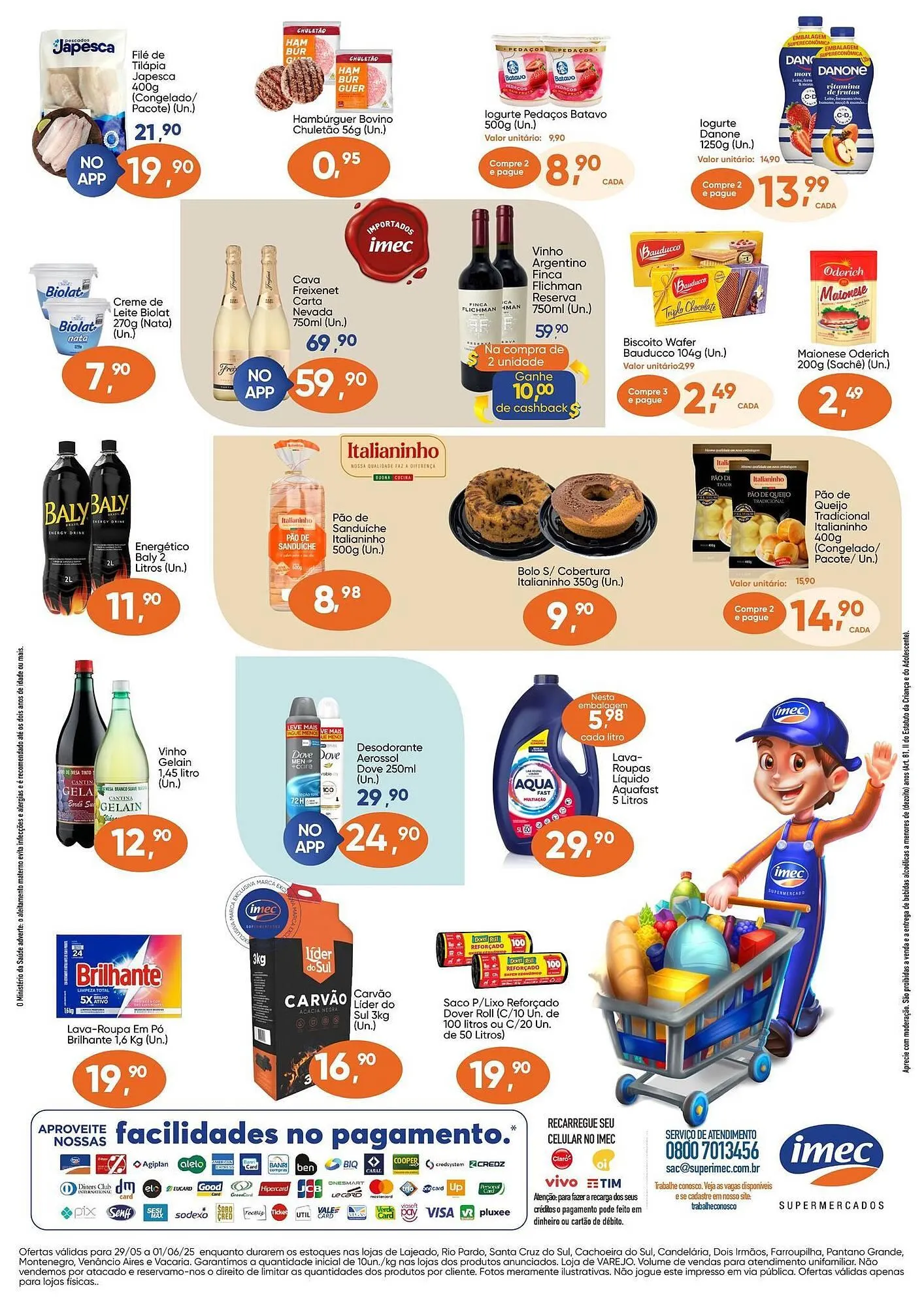 Encarte de Catálogo Imec Supermercados 29 de maio até 1 de junho 2025 - Pagina 2