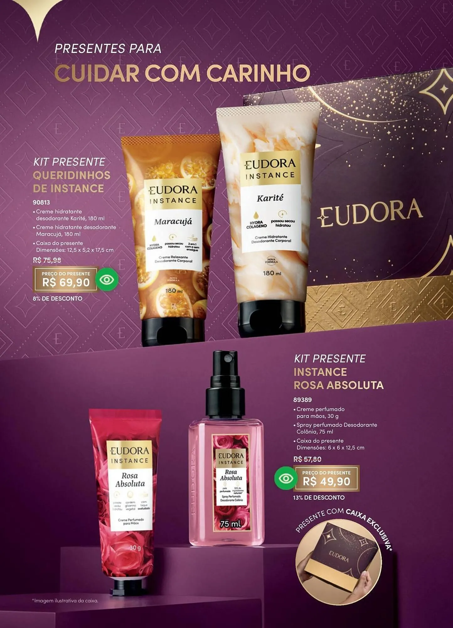 Encarte de Catálogo Eudora 1 de abril até 1 de maio 2026 - Pagina 64