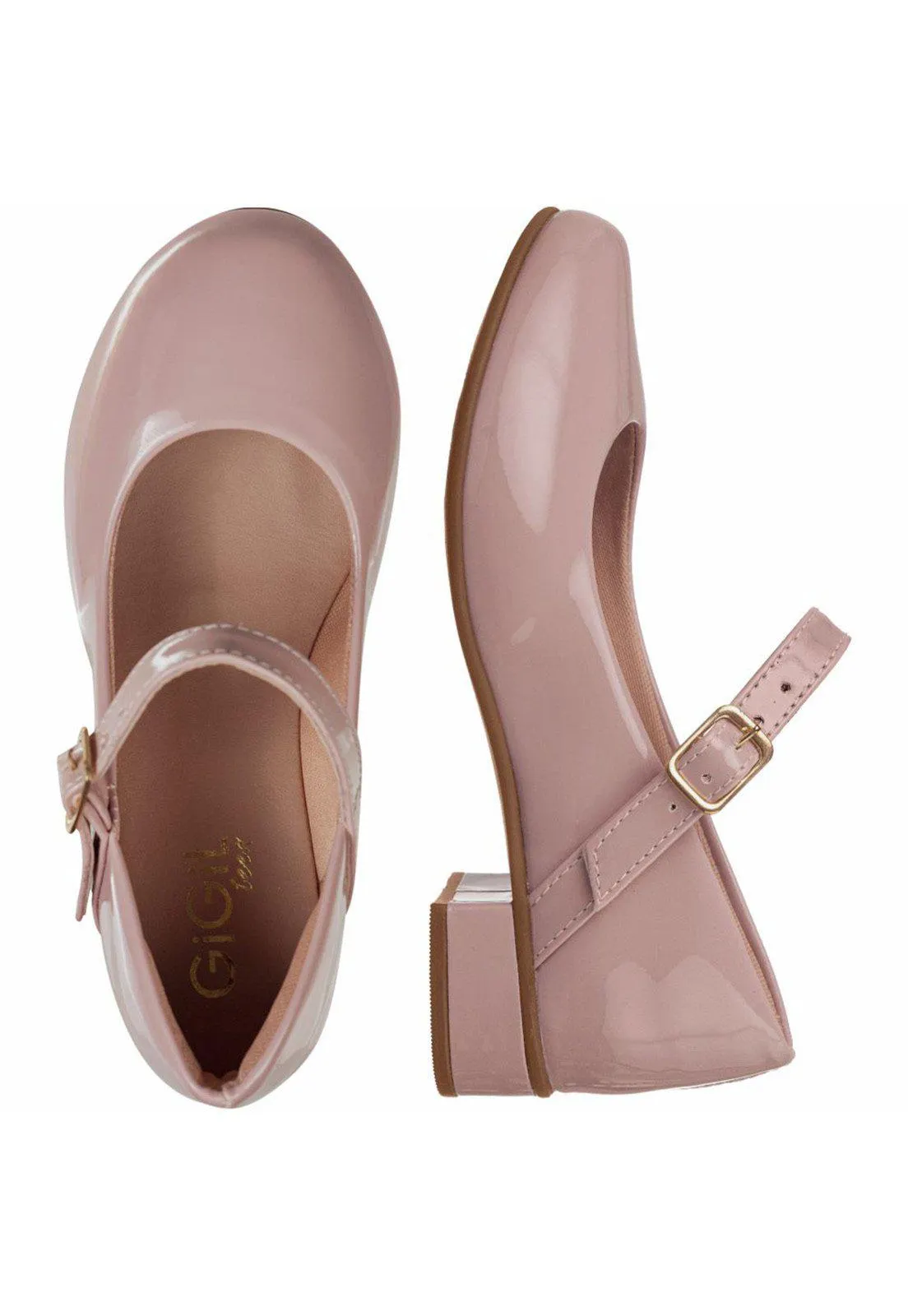 Sapatilha Infantil GiGiL Teen Boneca Salto Grosso Baixo Candy