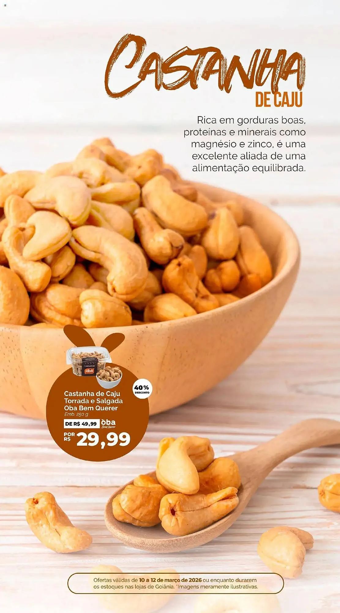 Encarte de Folheto Oba Hortifruti 10 de março até 13 de março 2026 - Pagina 3