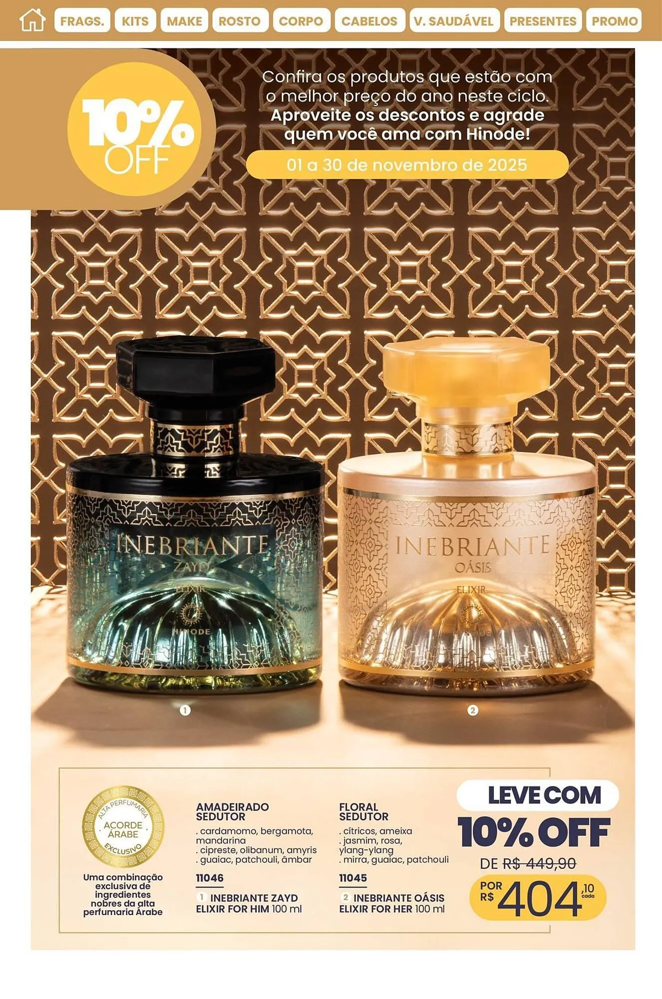 Encarte de Catálogo Hinode 1 de novembro até 30 de novembro 2025 - Pagina 11