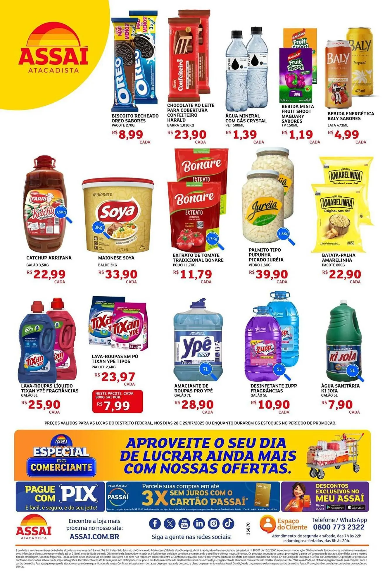 Encarte de Catálogo Assaí Atacadista 28 de julho até 29 de julho 2025 - Pagina 2