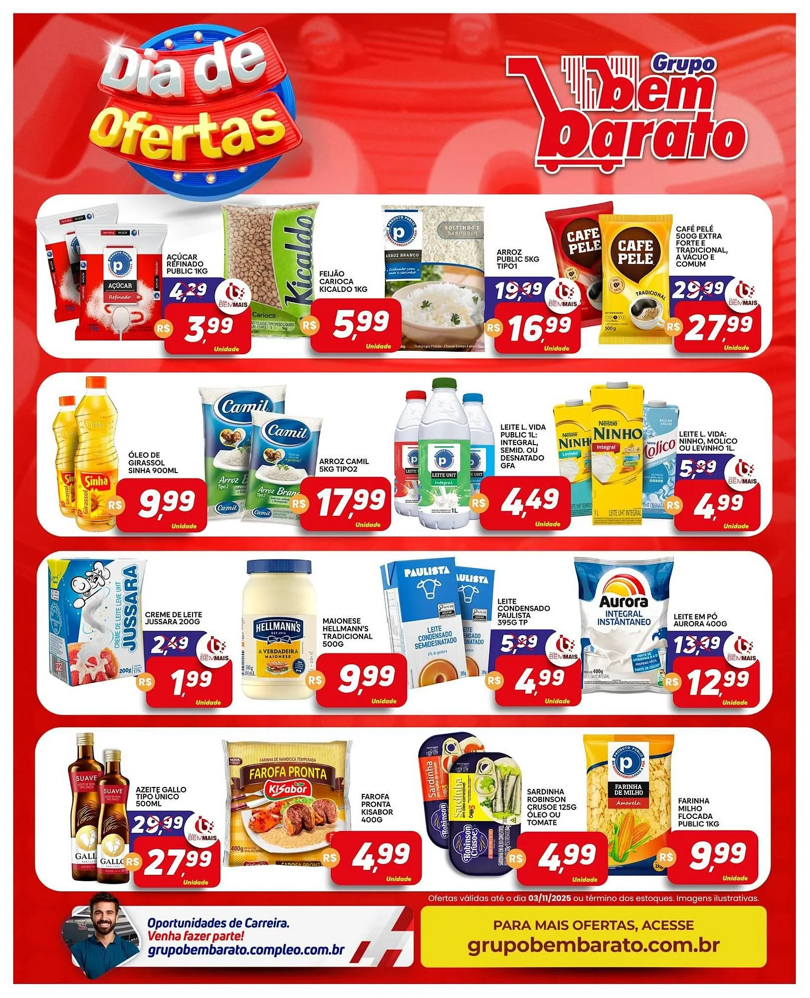 Encarte de Catálogo Supermercado Bem Barato 28 de outubro até 3 de novembro 2025 - Pagina 3
