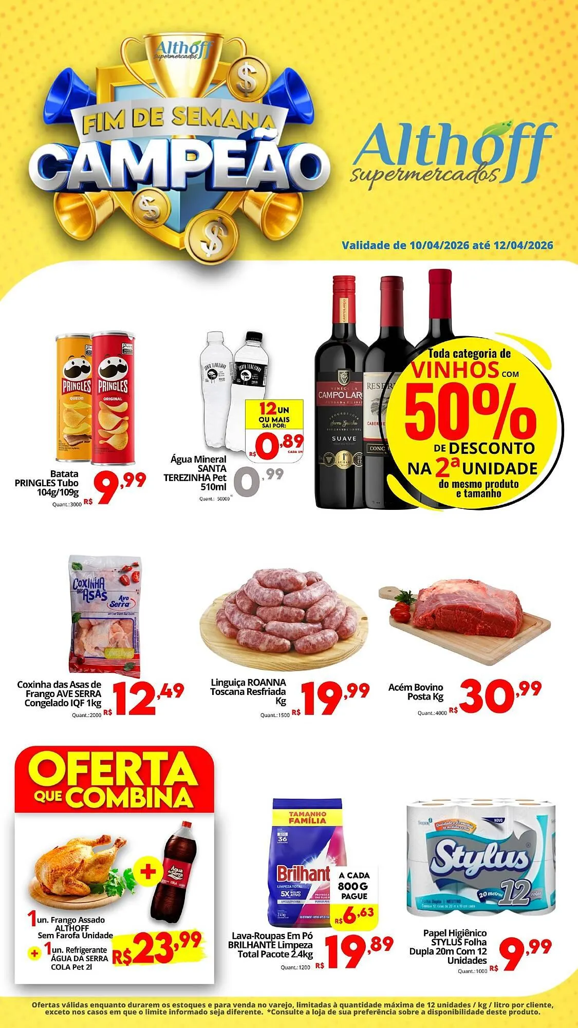 Encarte de Encarte Althoff Supermercados 10 de abril até 12 de abril 2026 - Pagina 4