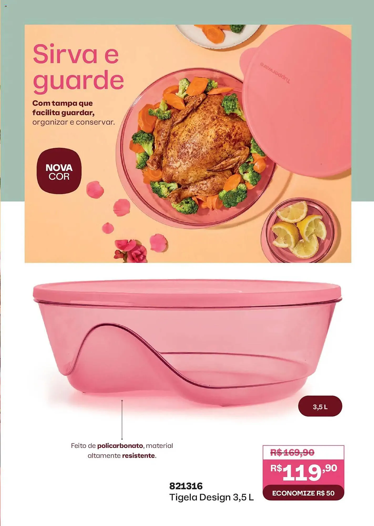 Encarte de Catálogo Tupperware 1 de abril até 30 de abril 2026 - Pagina 35