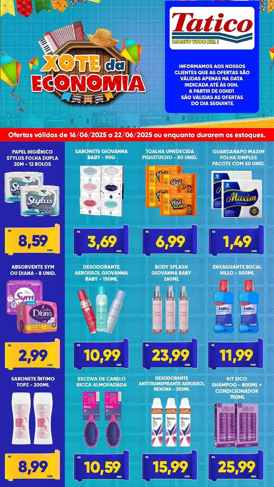Encarte de Catálogo Tatico 16 de junho até 23 de junho 2025 - Pagina 7
