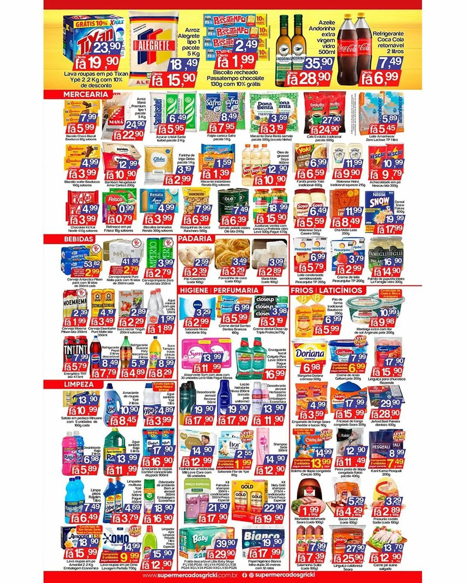 Encarte de Catálogo Supermercados Gricki 14 de maio até 14 de maio 2026 - Pagina 4
