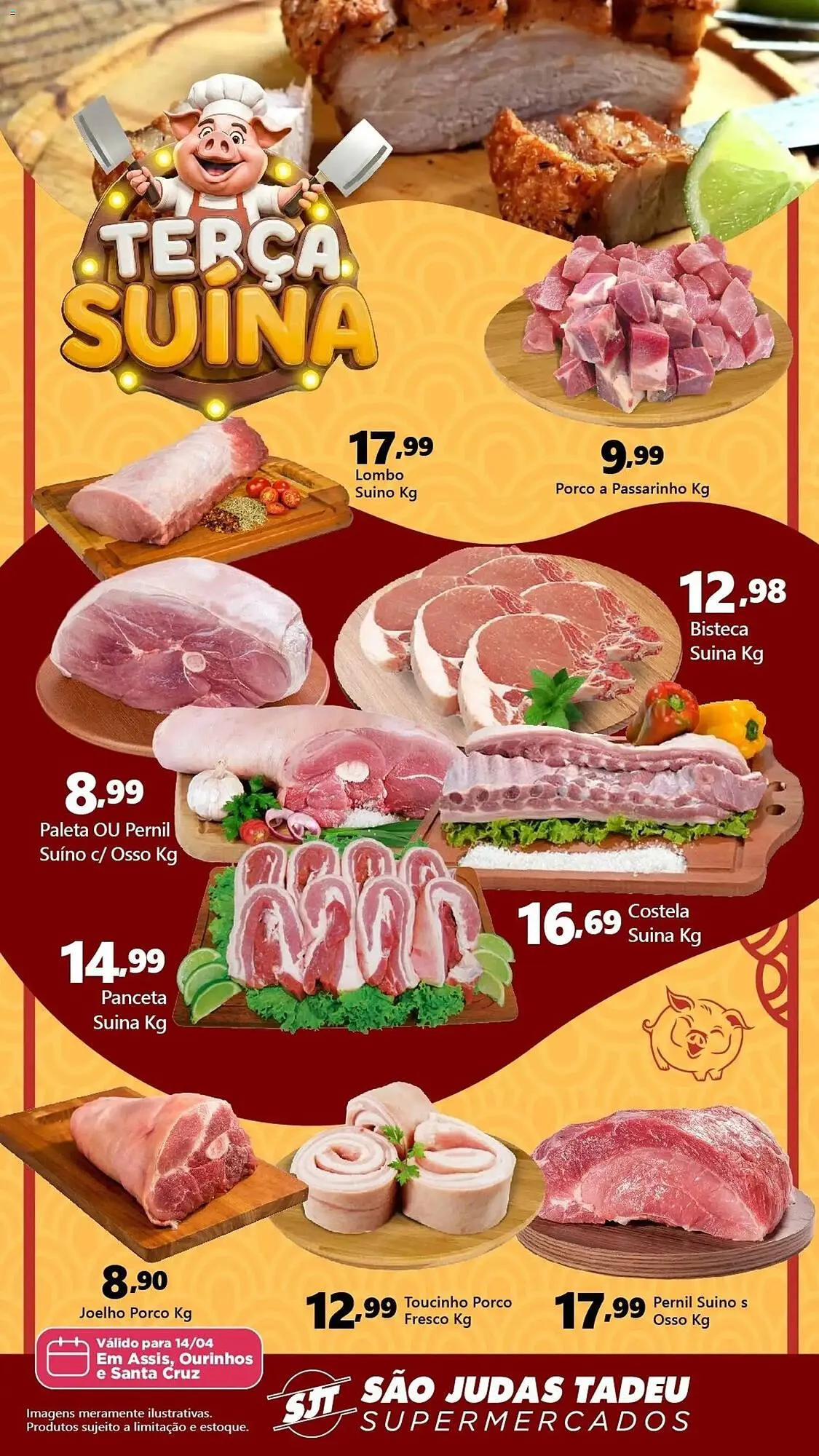 Encarte de Folheto São Judas Tadeu 14 de abril até 15 de abril 2026 - Pagina 1