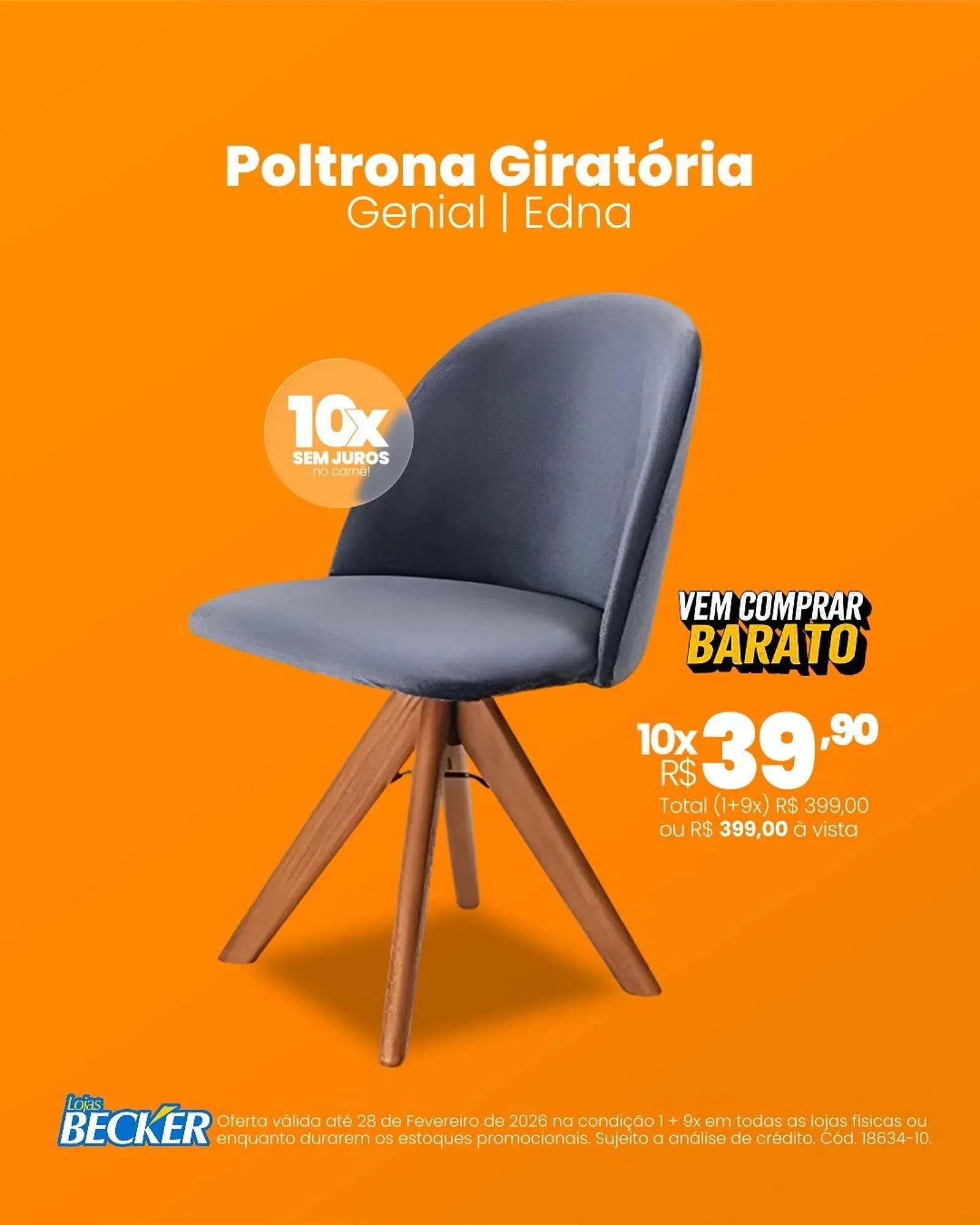 Encarte de Folheto Lojas Becker 25 de fevereiro até 28 de fevereiro 2026 - Pagina 1