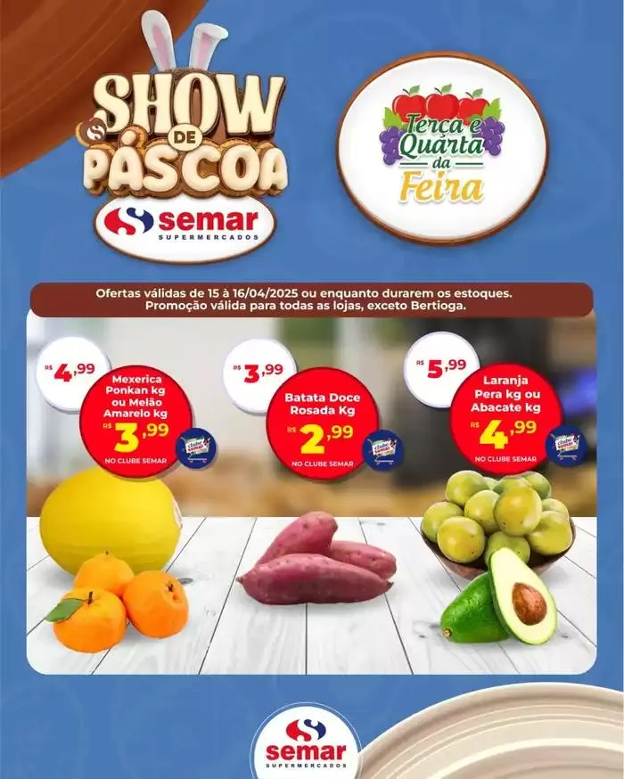 Encarte de Semar Supermercados 15 de abril até 16 de abril 2025 - Pagina 3