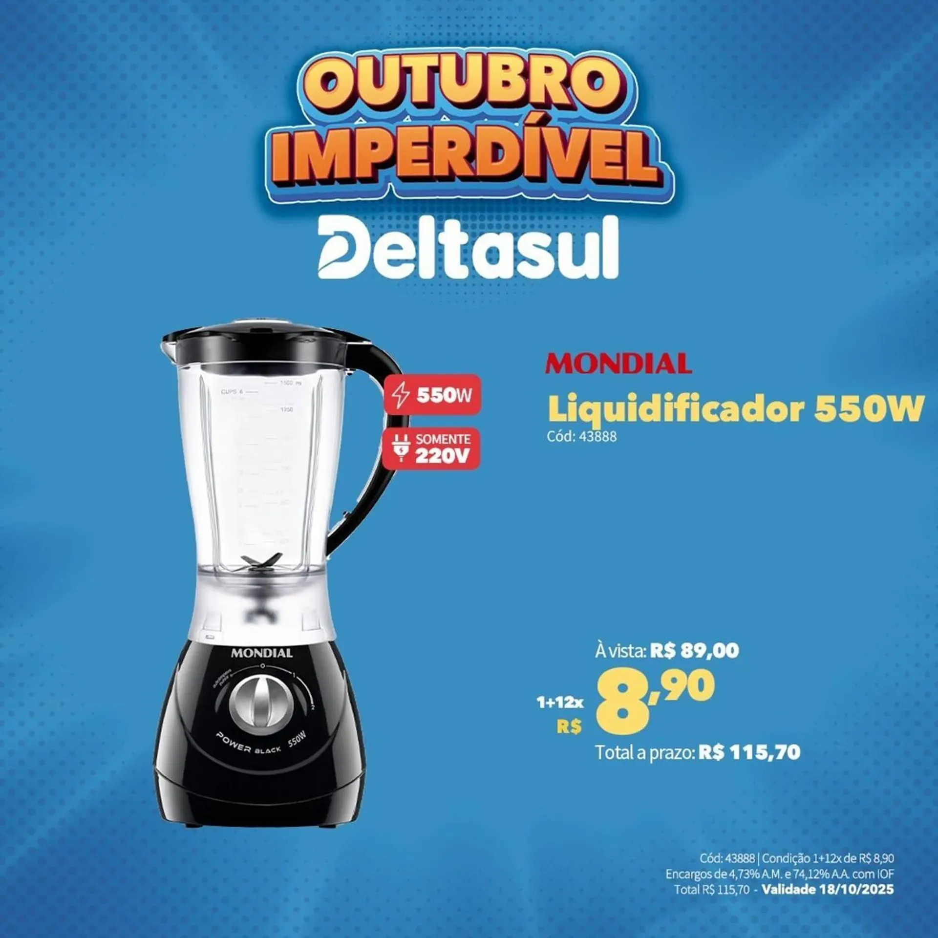 Encarte de Folheto Deltasul 3 de outubro até 18 de outubro 2025 - Pagina 6