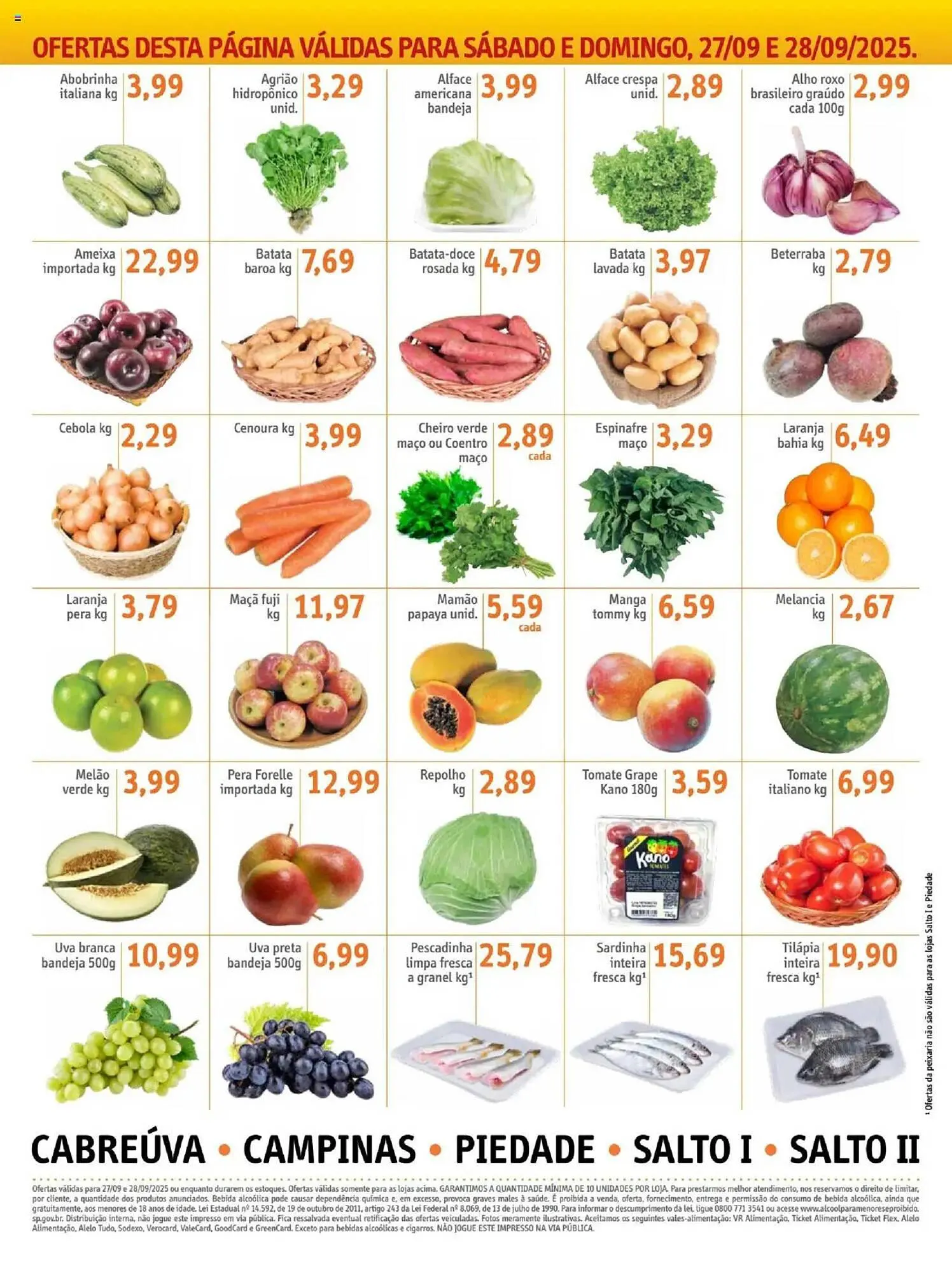 Encarte de Folheto Sonda 26 de setembro até 29 de setembro 2025 - Pagina 7