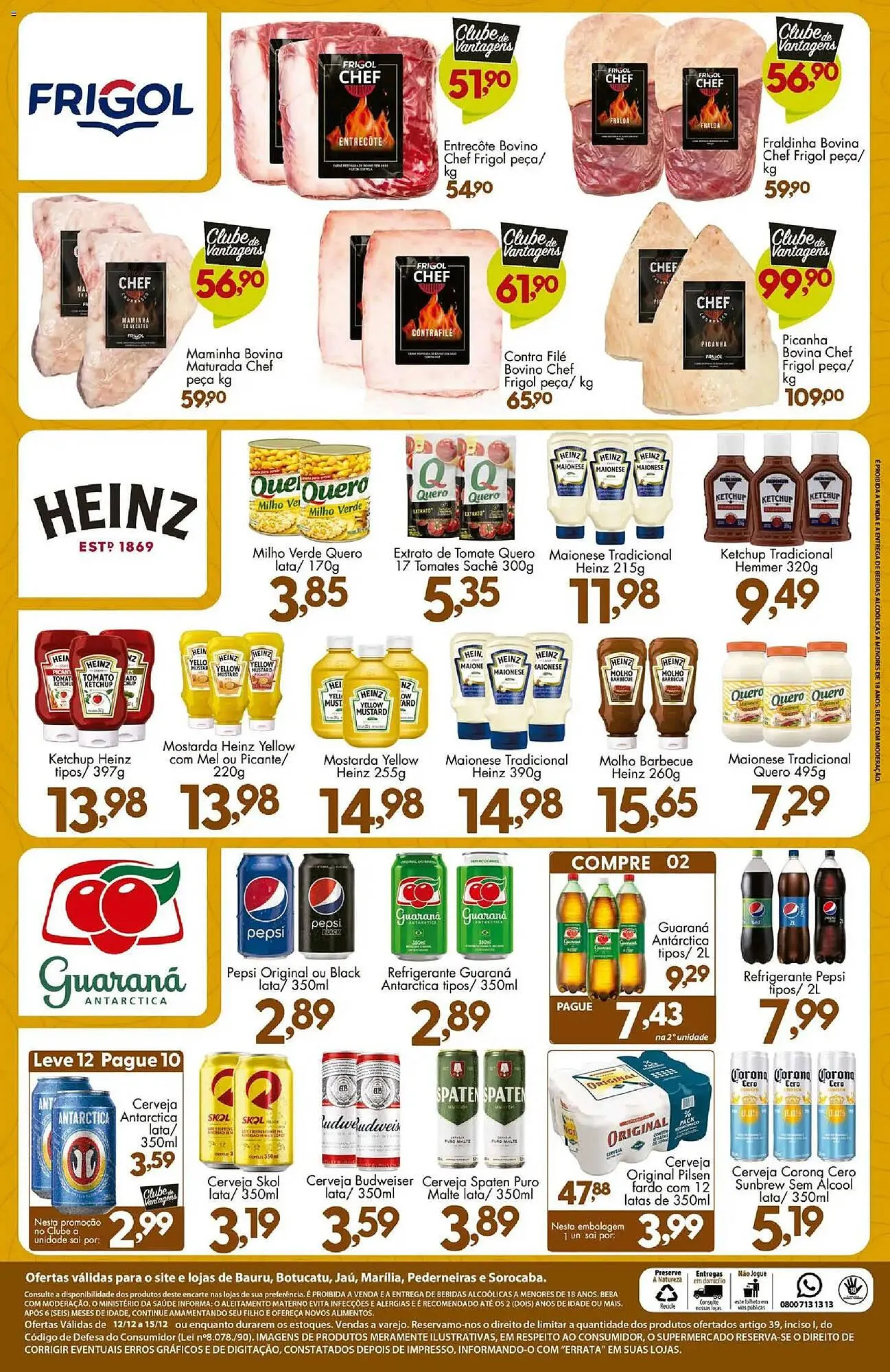 Encarte de Catálogo Confiança Supermercados 12 de dezembro até 15 de dezembro 2025 - Pagina 9