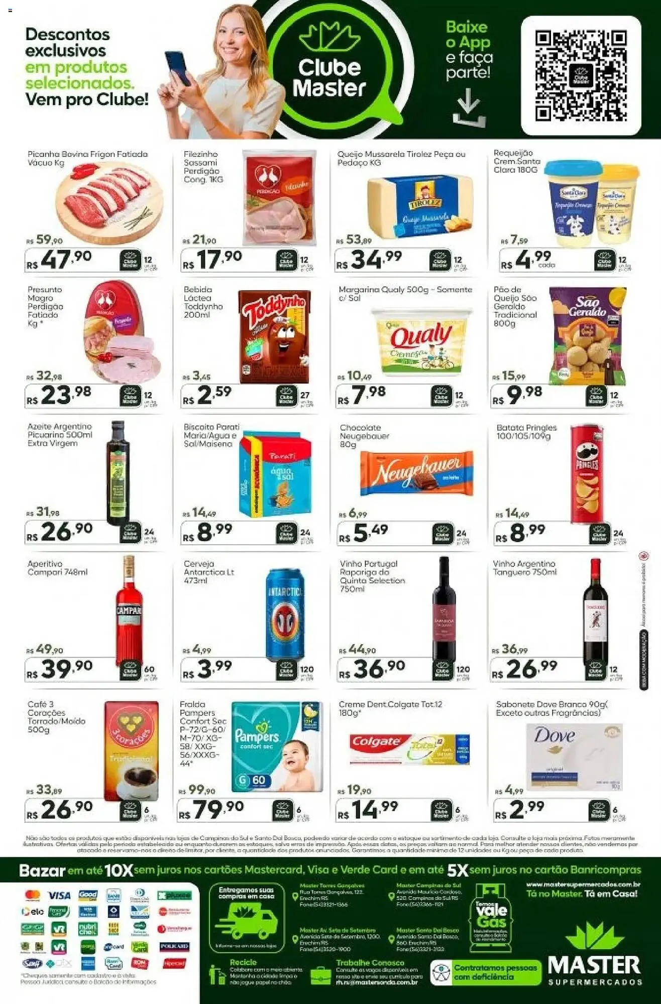 Encarte de Folheto Master Supermercados 24 de abril até 26 de abril 2026 - Pagina 2