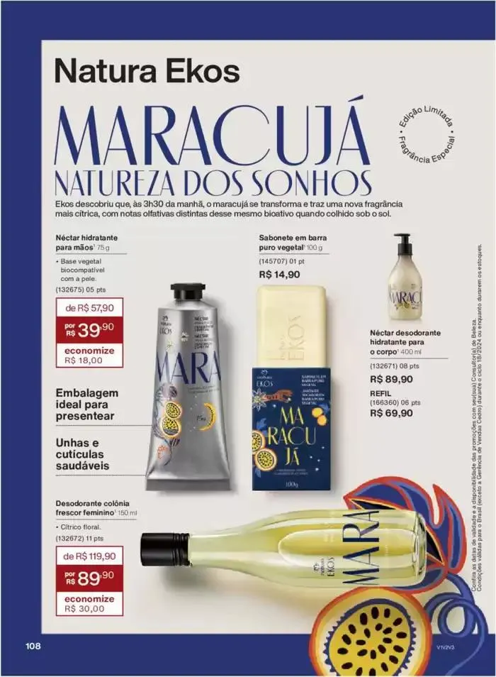 Encarte de Revista Natura Ciclo 18 11 de novembro até 31 de dezembro 2024 - Pagina 9