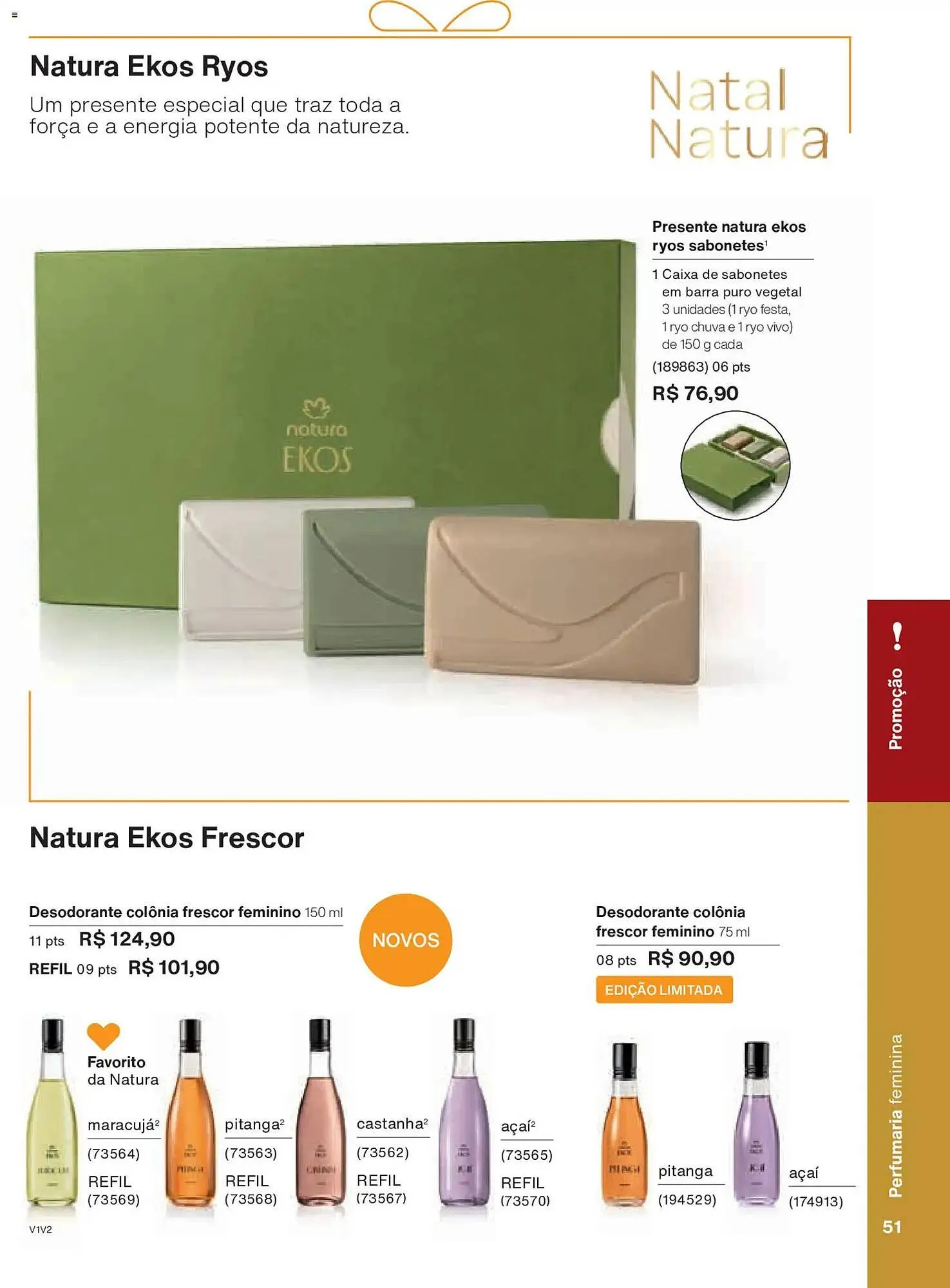 Encarte de Catálogo Natura 30 de outubro até 27 de novembro 2025 - Pagina 51