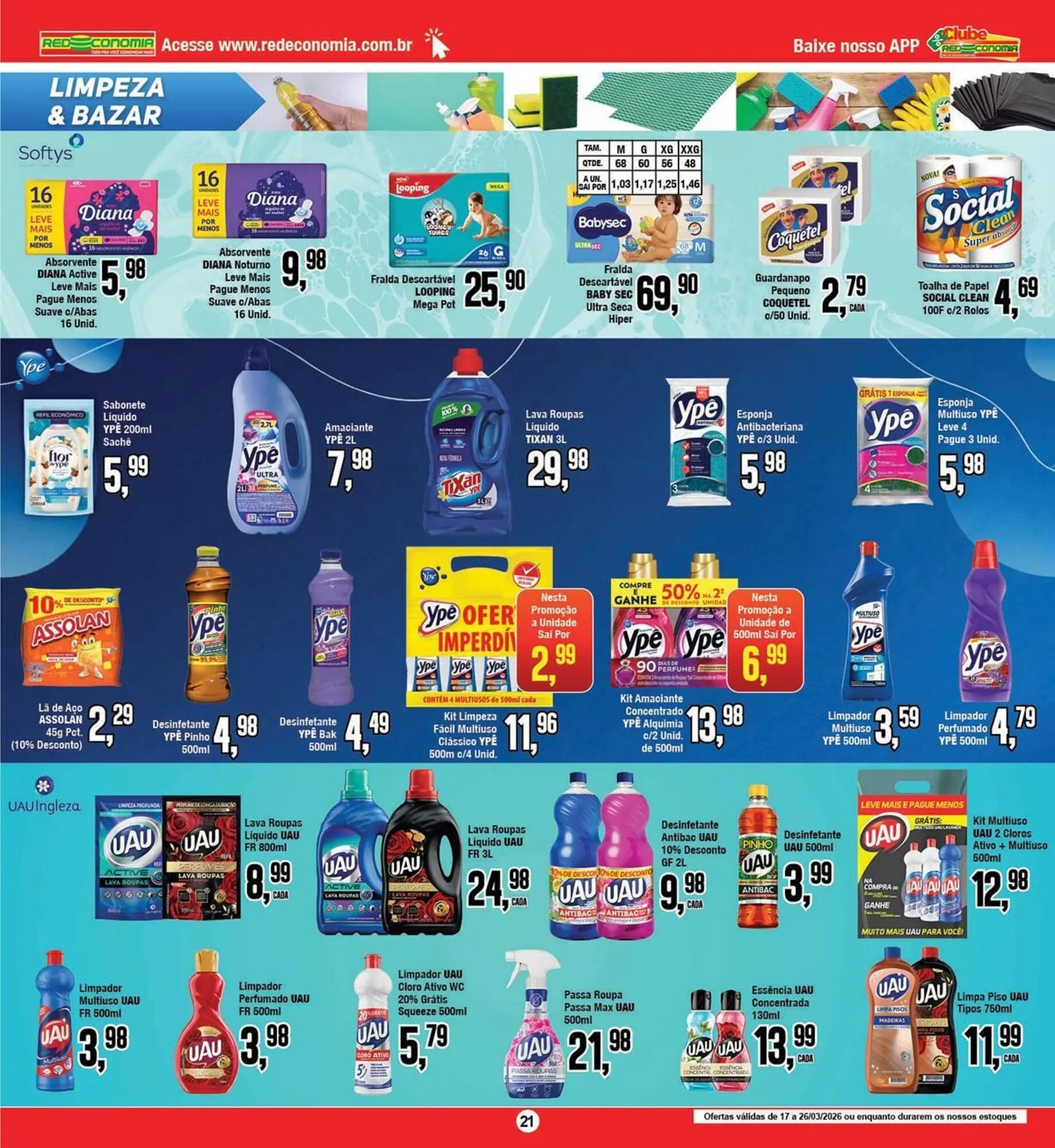 Encarte de Encarte Rede Economia 19 de março até 19 de março 2026 - Pagina 21