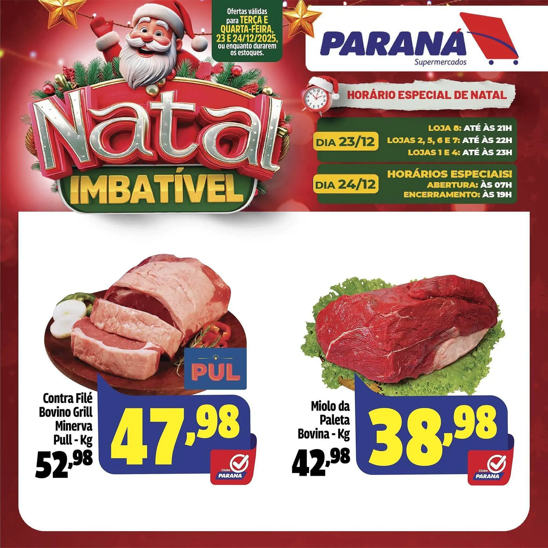 Encarte de Folheto Supermercado Paraná 23 de dezembro até 24 de dezembro 2025 - Pagina 2