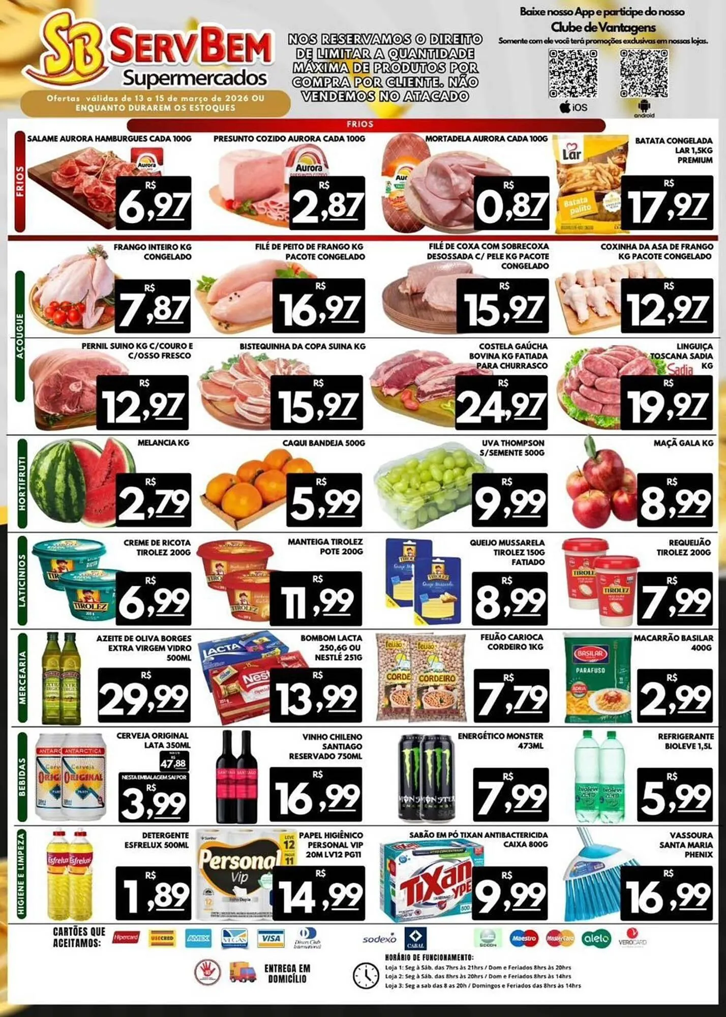 Encarte de Catálogo ServBem 13 de março até 15 de março 2026 - Pagina 2