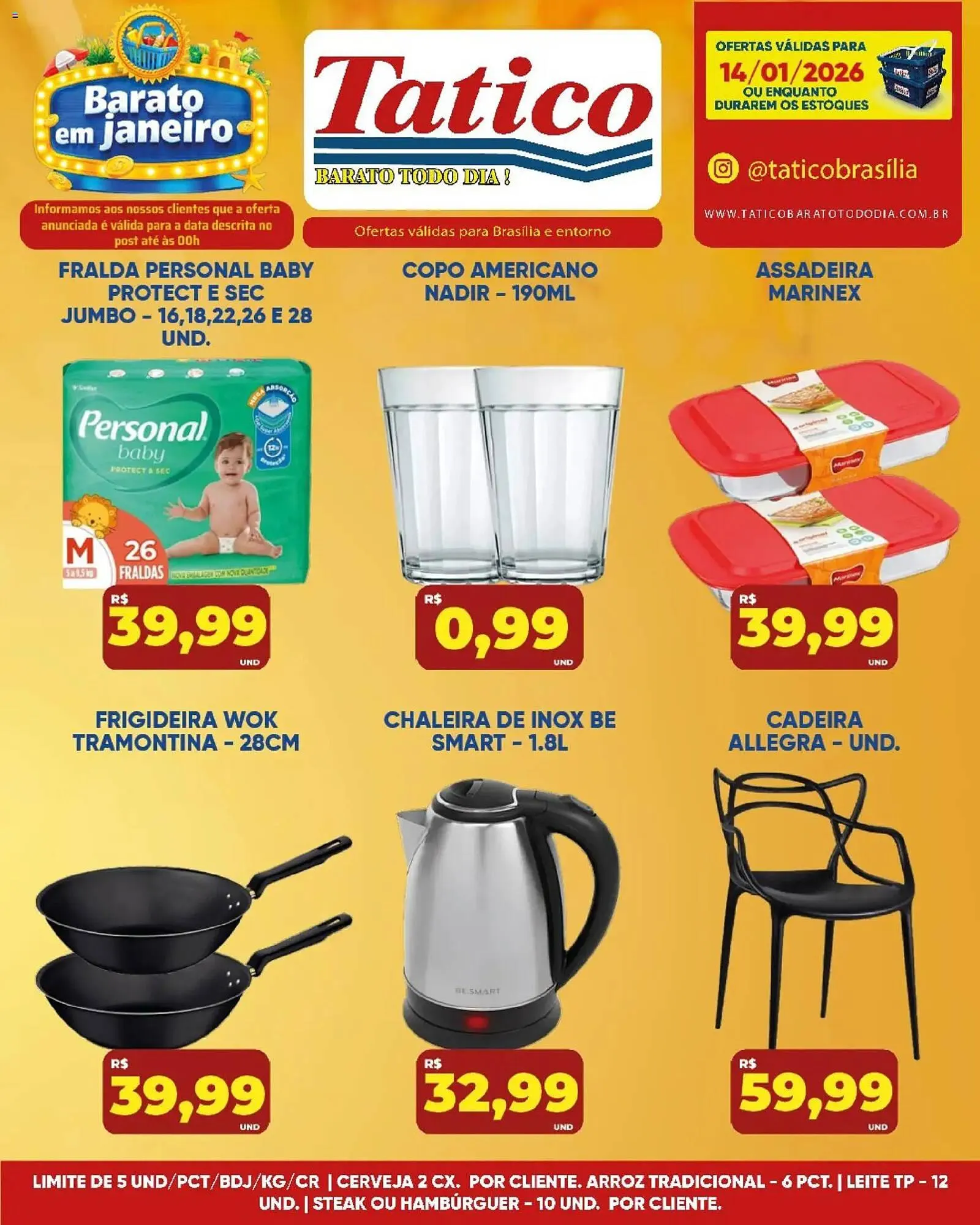 Encarte de Tabloide Tatico 14 de janeiro até 14 de janeiro 2026 - Pagina 15