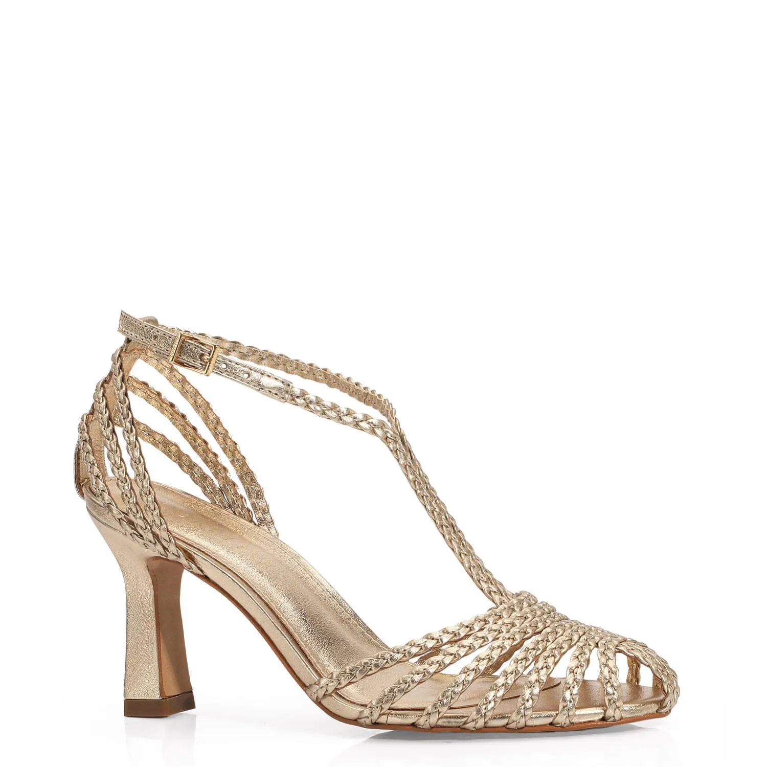 Scarpin Alt Champagne