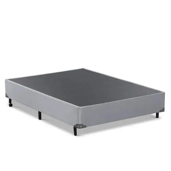 Base Cama Box King Star Veludo Alumínio